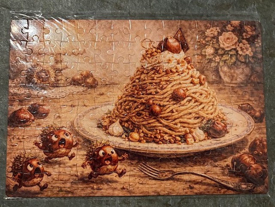 Puzzle magnet pentru frigider � Castanele fugare - casă & stil de viață - echipamente de bucătărie - decor de bucătărie - magneți de frigider - Artynos.ro