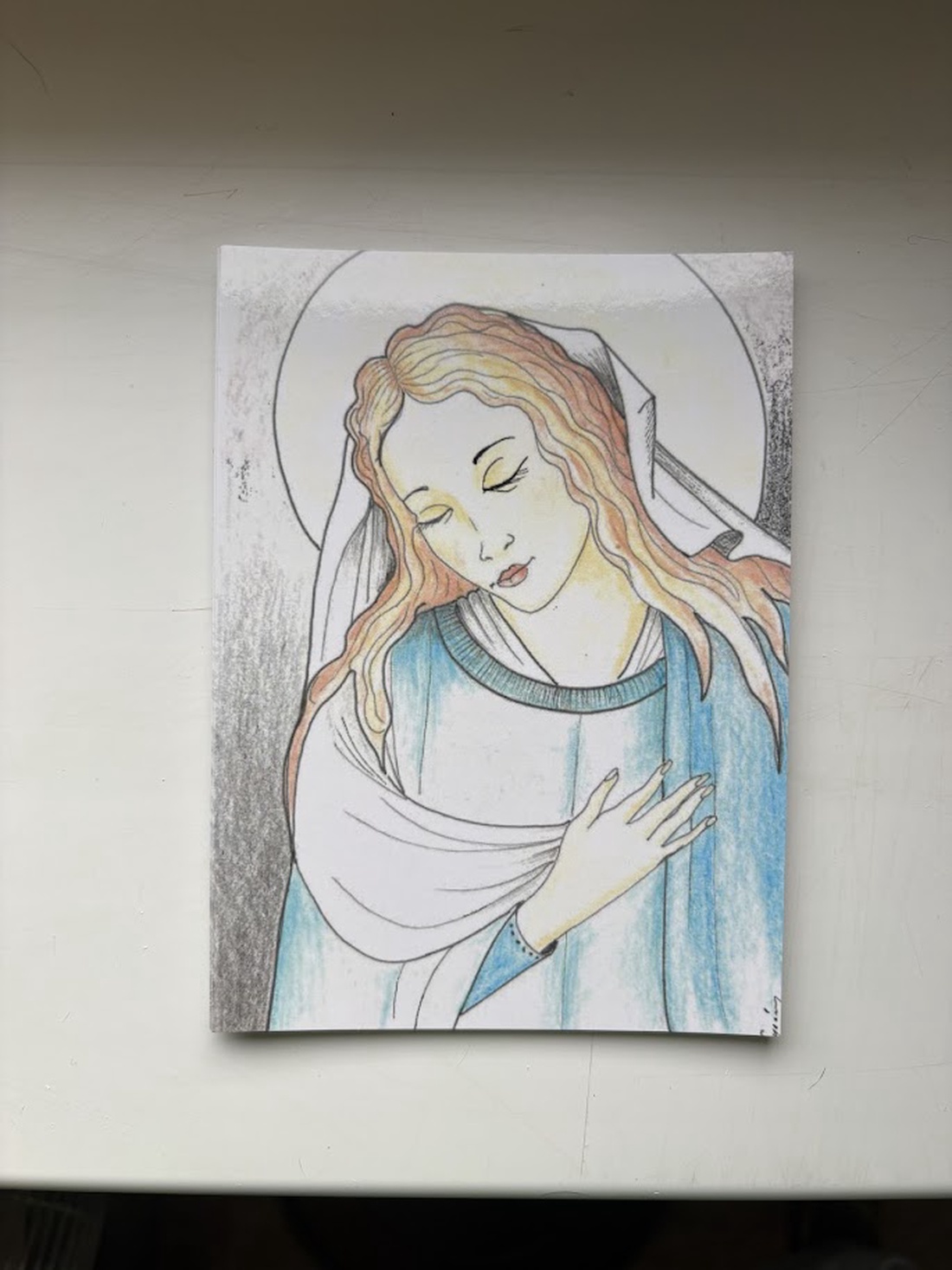 Carte poștală � Fecioara Maria - casă & stil de viață - produse de papetărie - cărți poștale - Artynos.ro