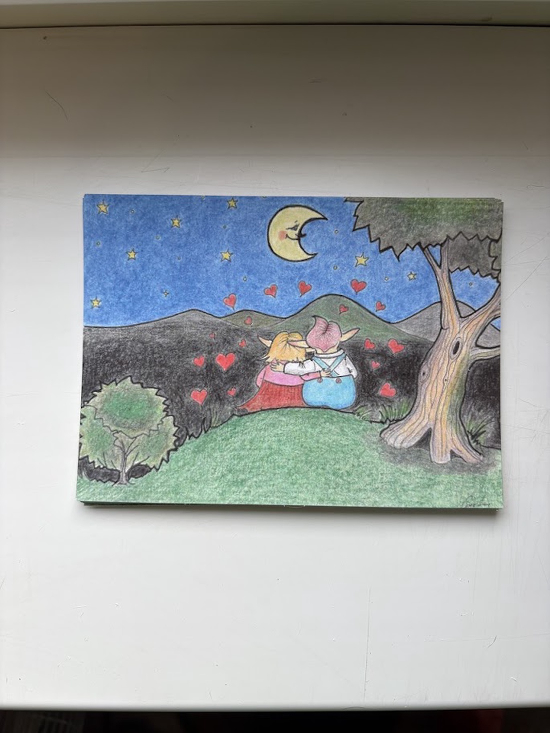 Carte poștală � Cuplu de Ziua Îndrăgostiților - casă & stil de viață - produse de papetărie - cărți poștale - Artynos.ro