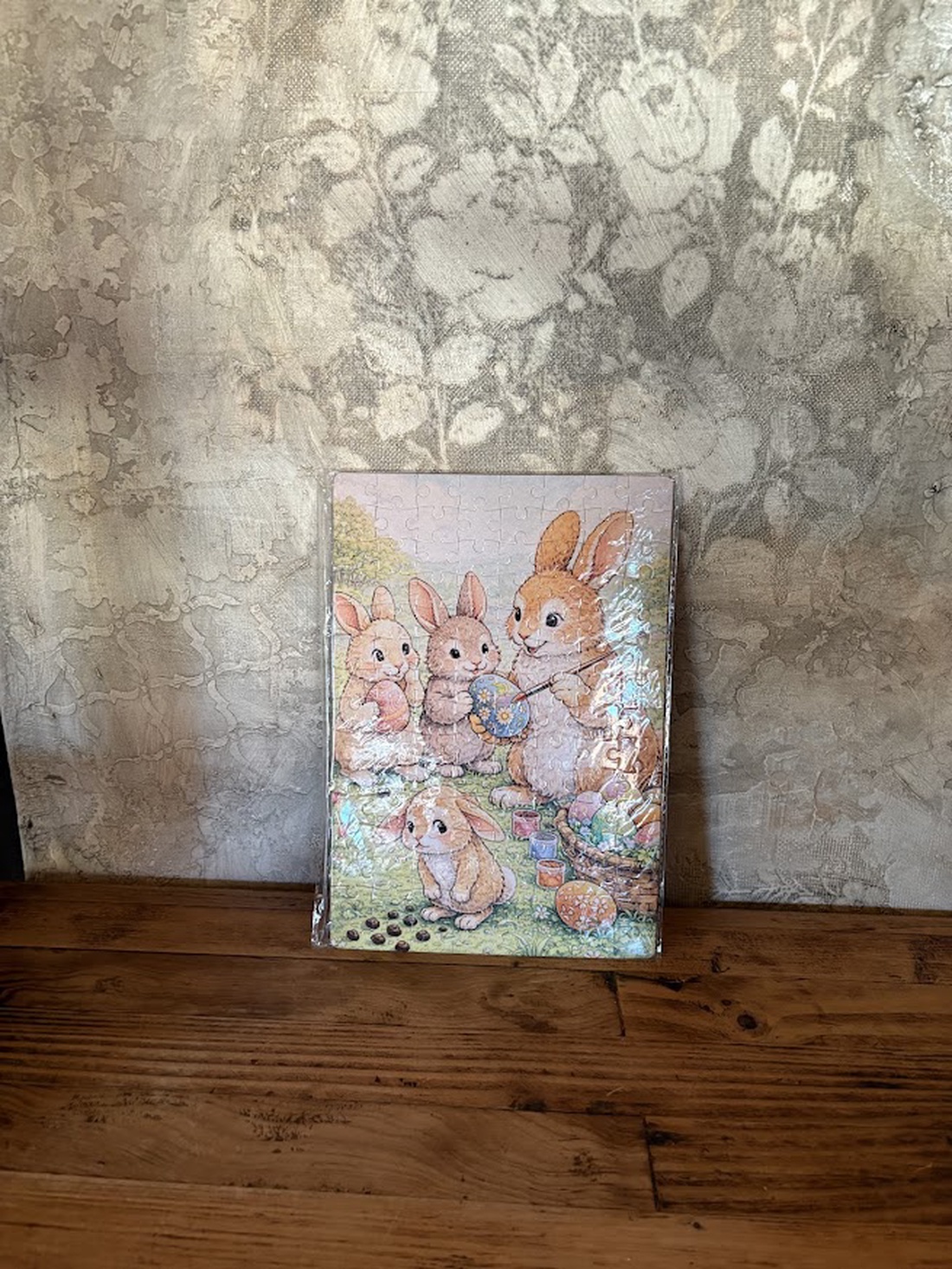 Puzzle magnet de frigider � Vopsire amuzantă a ouălor de Paște - decor de sărbători - decorațiuni de paște - alte creații de paște - Artynos.ro