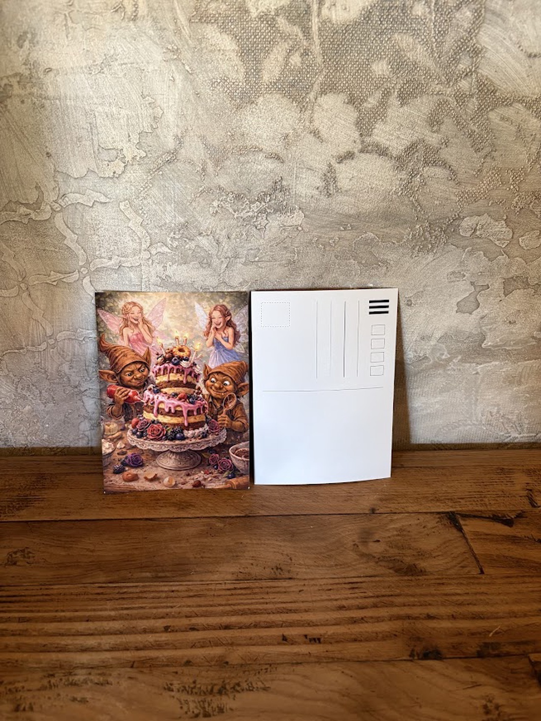 Carte poștală � Tortul caraghios al kobolzilor - casă & stil de viață - produse de papetărie - cărți poștale - Artynos.ro