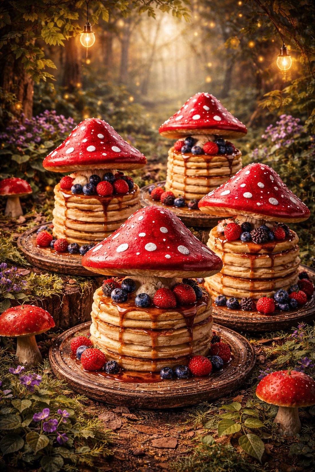 Carte poștală � Tort fermecat din pădure - casă & stil de viață - produse de papetărie - cărți poștale - Artynos.ro