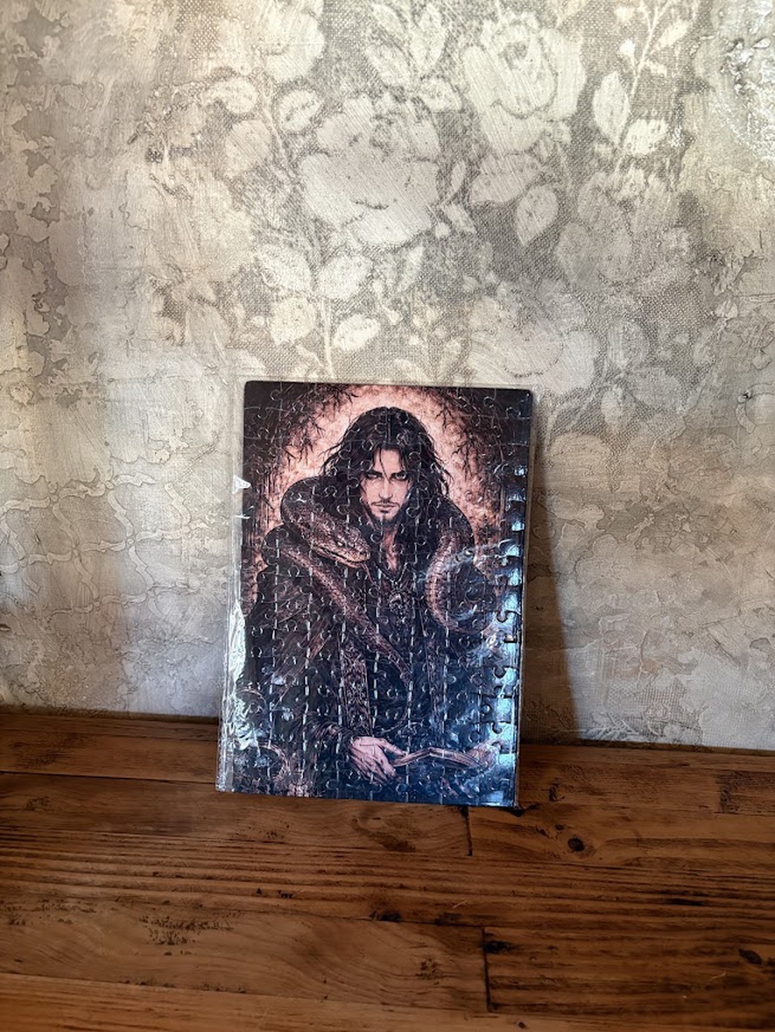 Puzzle magnet pentru frigider � Vrăjitor cu șarpe - casă & stil de viață - echipamente de bucătărie - decor de bucătărie - magneți de frigider - Artynos.ro