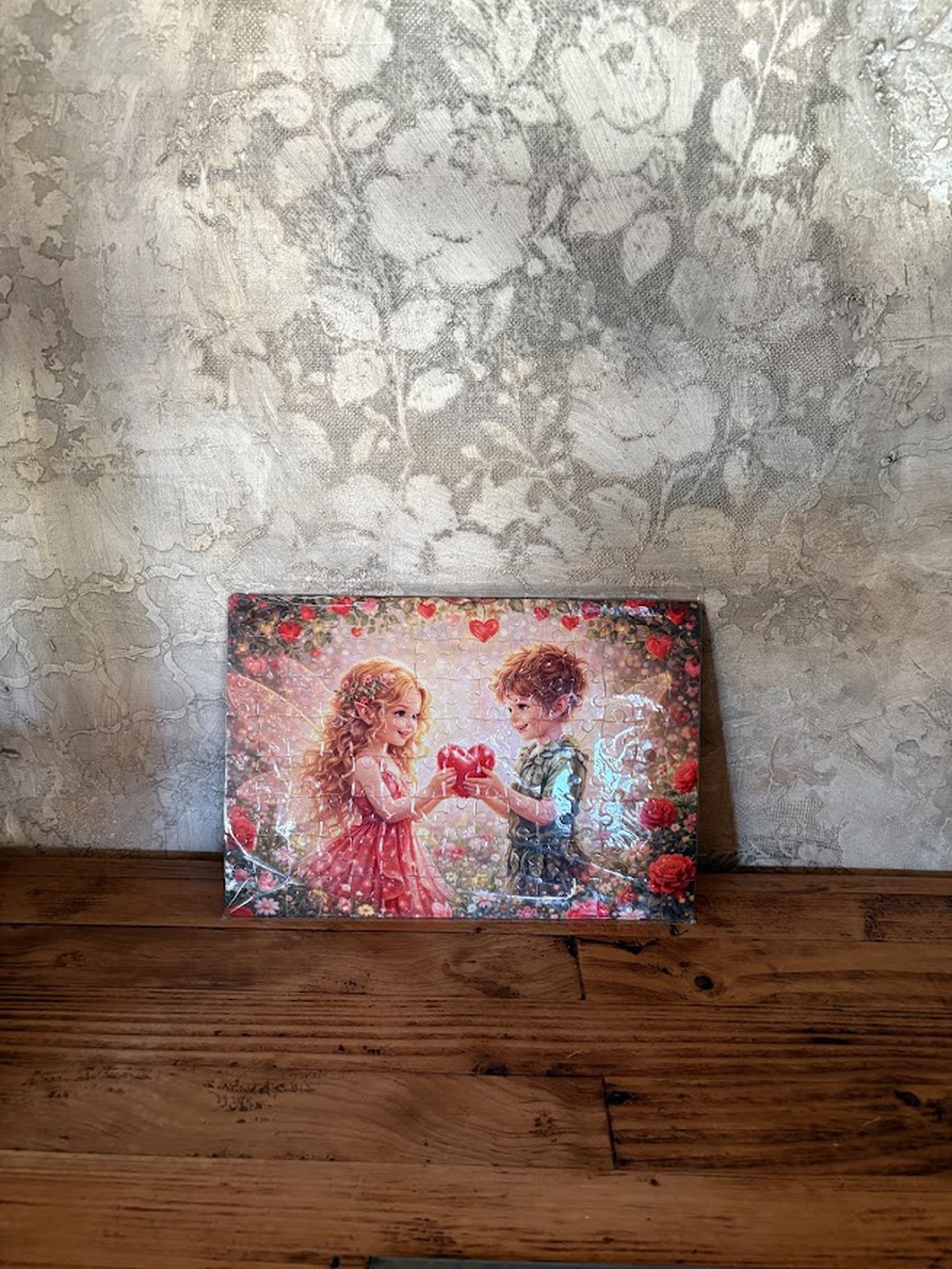 Puzzle magnet pentru frigider � Zâne copii de Ziua Îndrăgostiților - casă & stil de viață - echipamente de bucătărie - decor de bucătărie - magneți de frigider - Artynos.ro