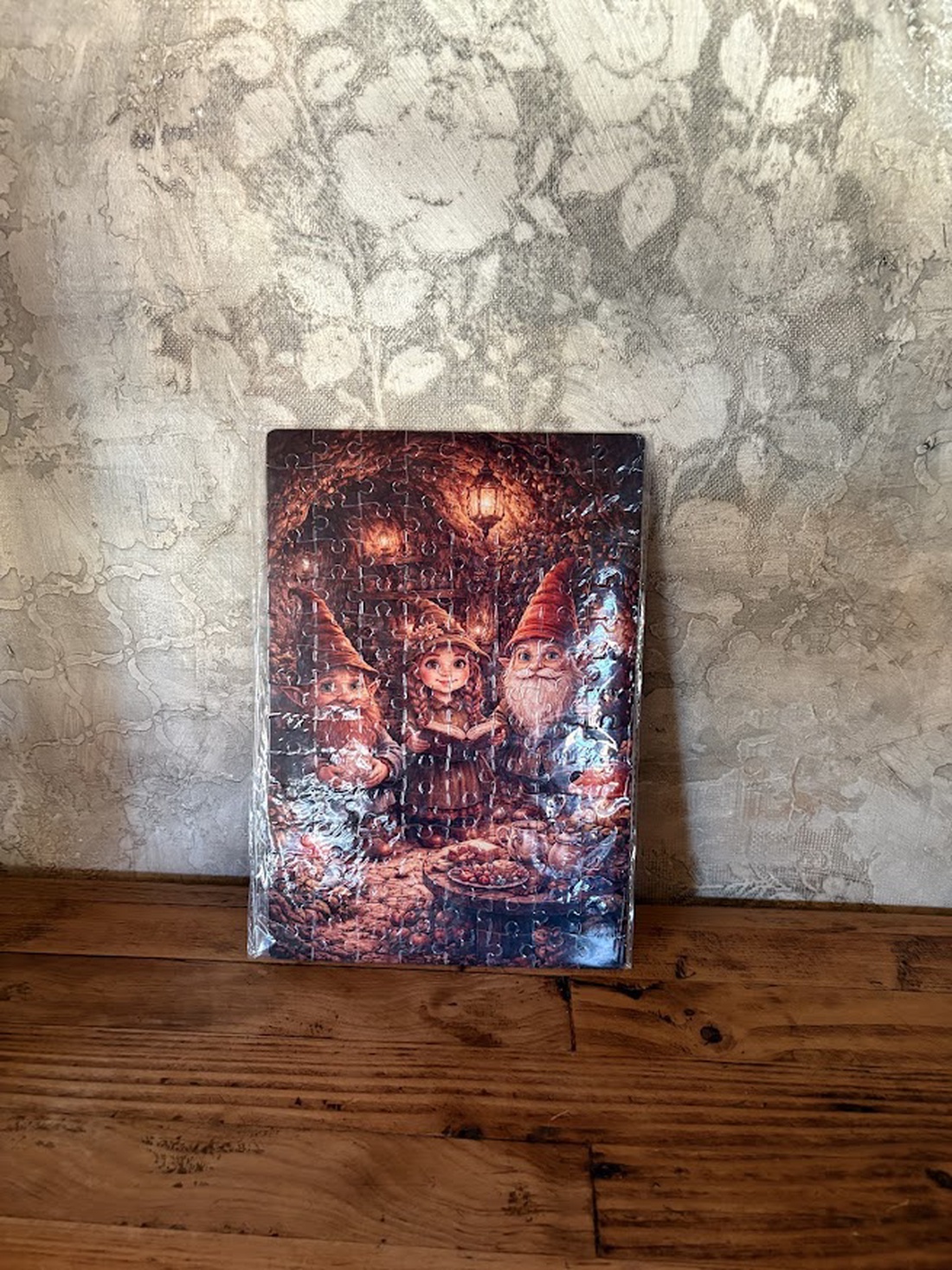 Puzzle magnet pentru frigider � Familia piticilor în căsuța lor - casă & stil de viață - echipamente de bucătărie - decor de bucătărie - magneți de frigider - Artynos.ro