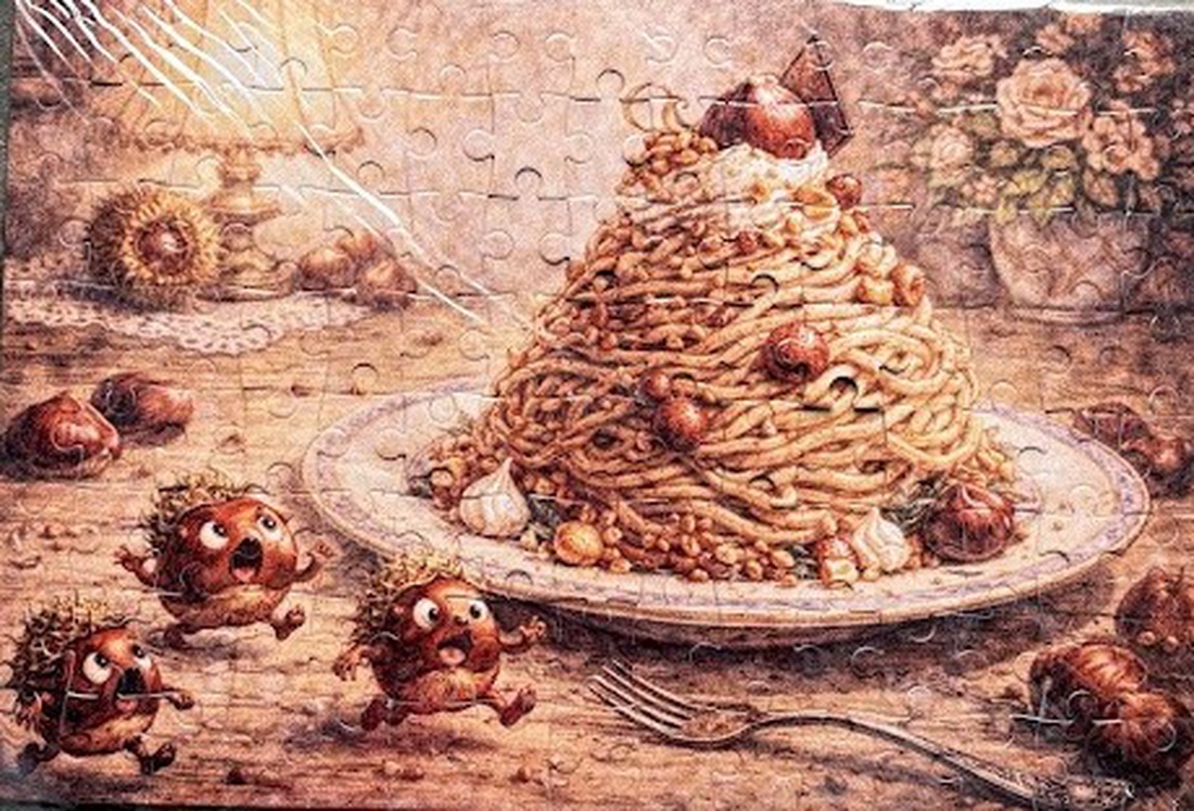 Puzzle magnet pentru frigider � Castanele fugare - casă & stil de viață - echipamente de bucătărie - decor de bucătărie - magneți de frigider - Artynos.ro