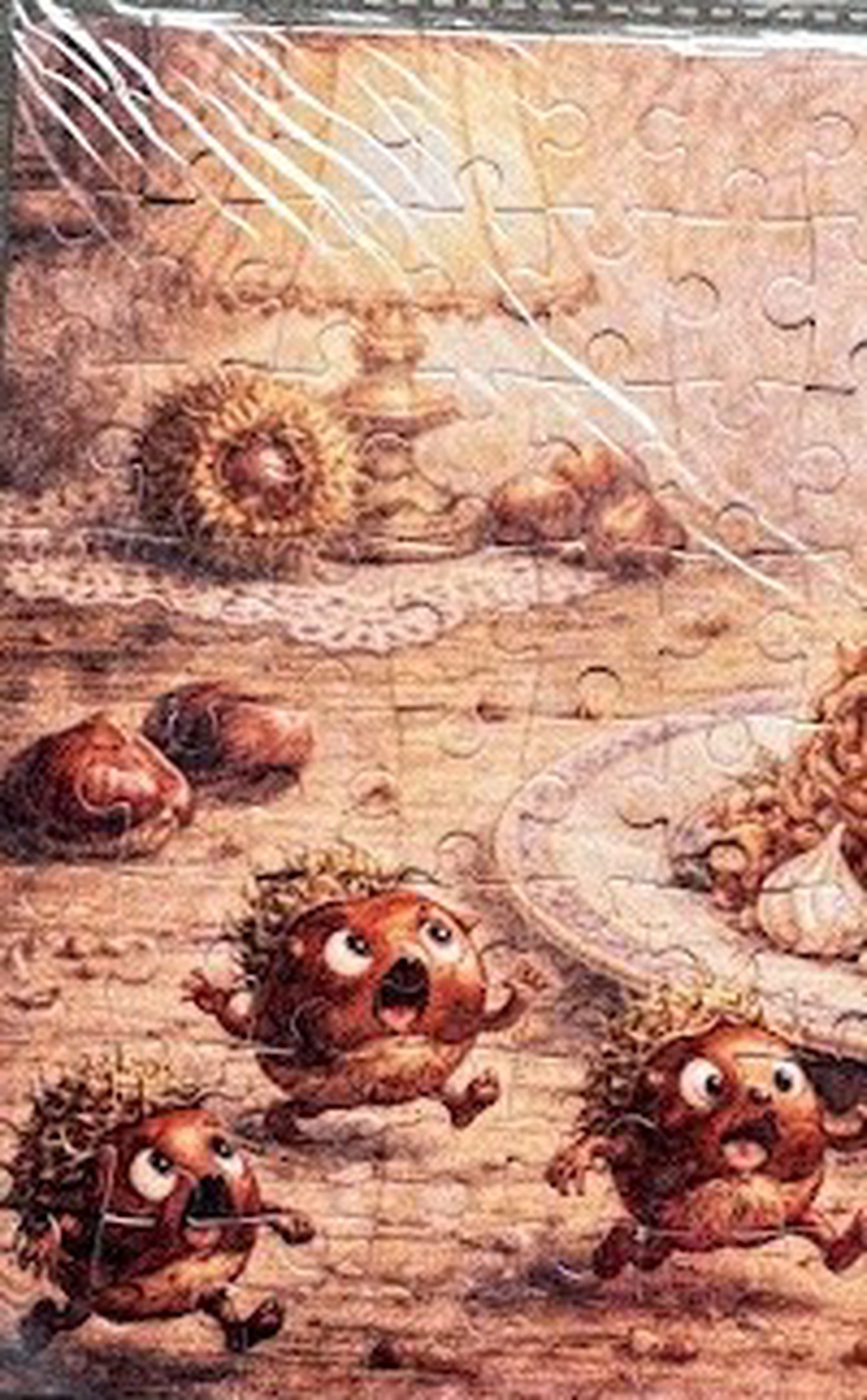 Puzzle magnet pentru frigider � Castanele fugare - casă & stil de viață - echipamente de bucătărie - decor de bucătărie - magneți de frigider - Artynos.ro