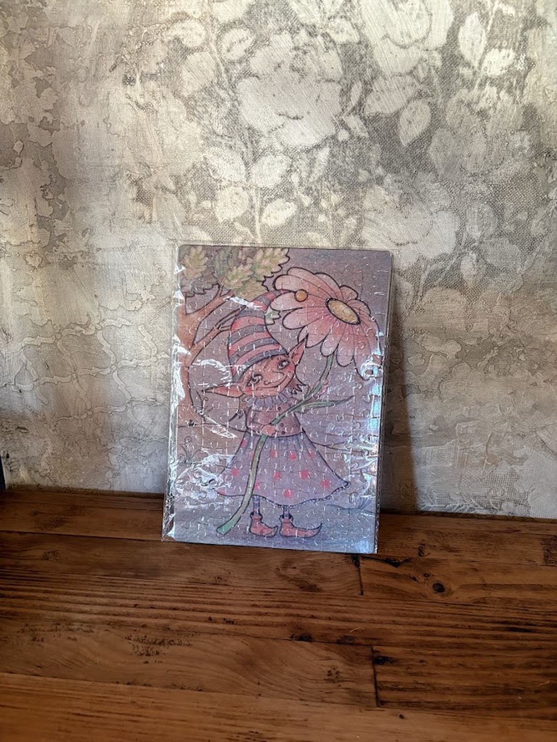 Puzzle magnet pentru frigider � Fata spiriduș de primăvară - casă & stil de viață - echipamente de bucătărie - decor de bucătărie - magneți de frigider - Artynos.ro