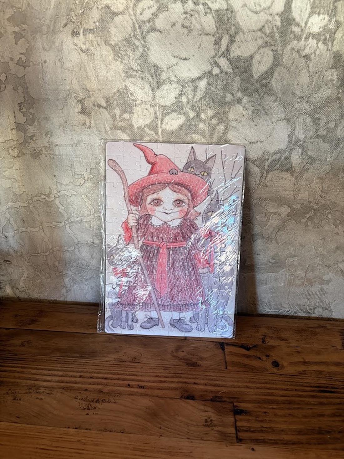 Puzzle magnet pentru frigider � mica vrăjitoare - casă & stil de viață - echipamente de bucătărie - decor de bucătărie - magneți de frigider - Artynos.ro