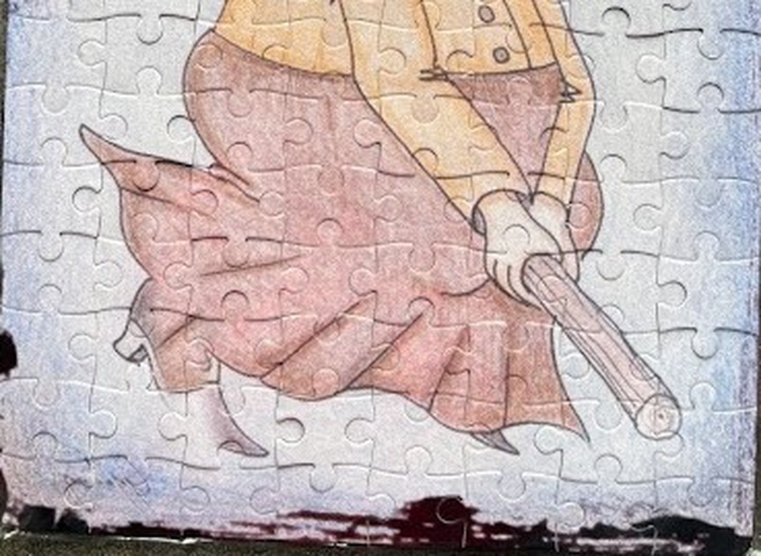 Puzzle magnet pentru frigider � vrăjitoare - casă & stil de viață - echipamente de bucătărie - decor de bucătărie - magneți de frigider - Artynos.ro