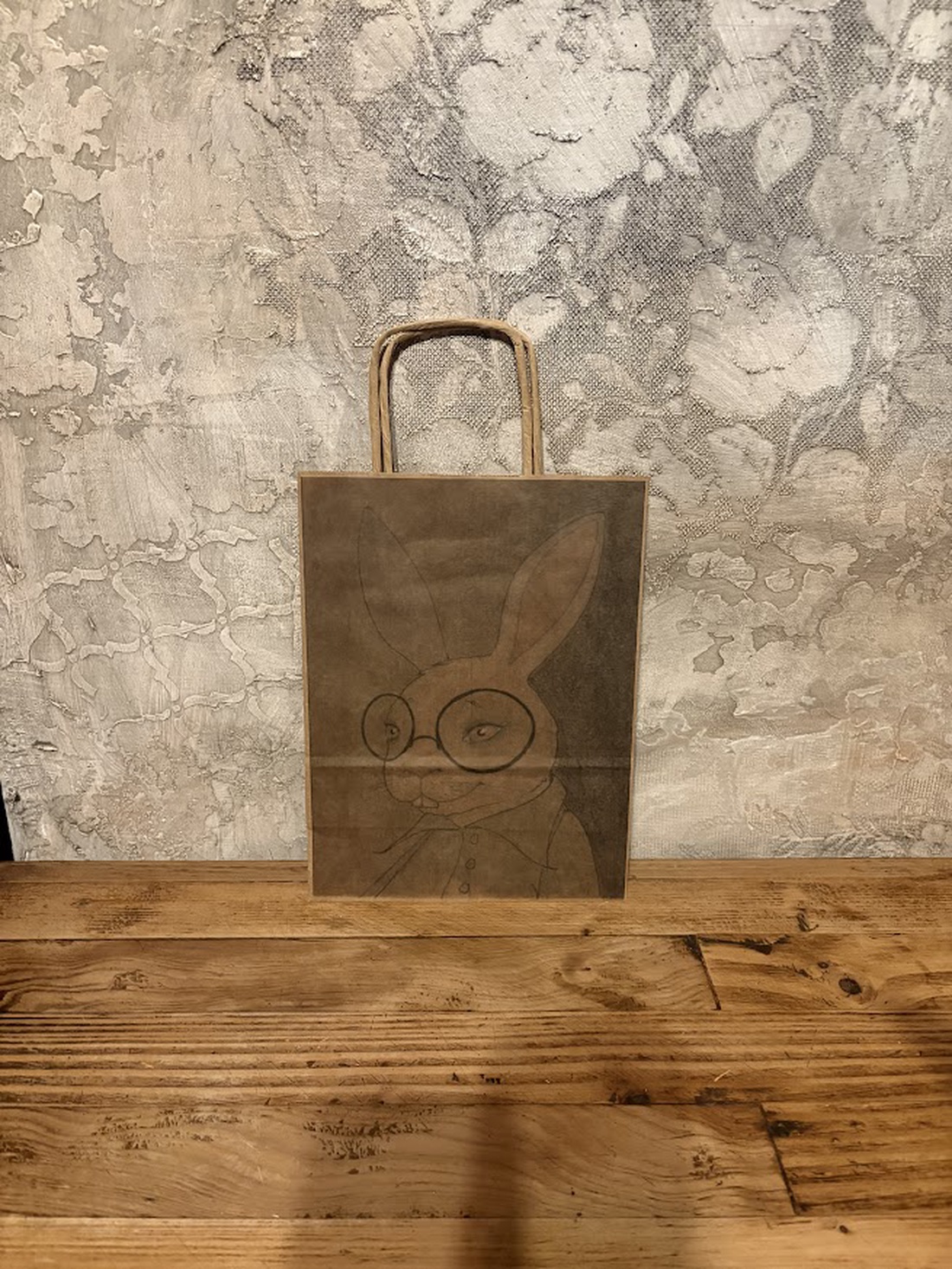 Punguță cadou � iepuraș de Paște - decor de sărbători - decorațiuni de paște - alte creații de paște - Artynos.ro