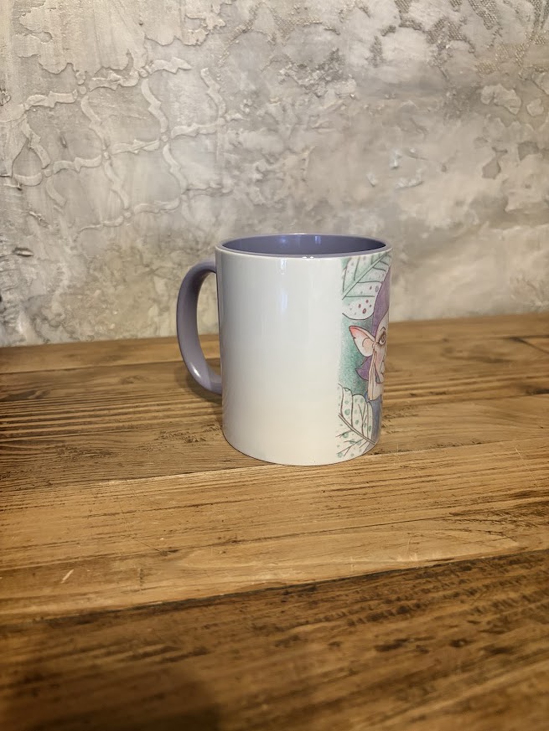 Cană Spiridușă cu păr mov - casă & stil de viață - echipamente de bucătărie - accesorii de servire - căni - Artynos.ro