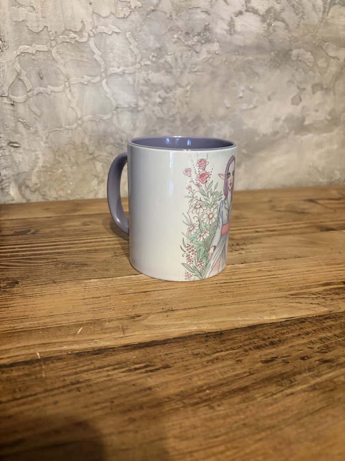 Cană Fată Ent cu păr mov - casă & stil de viață - echipamente de bucătărie - accesorii de servire - căni - Artynos.ro