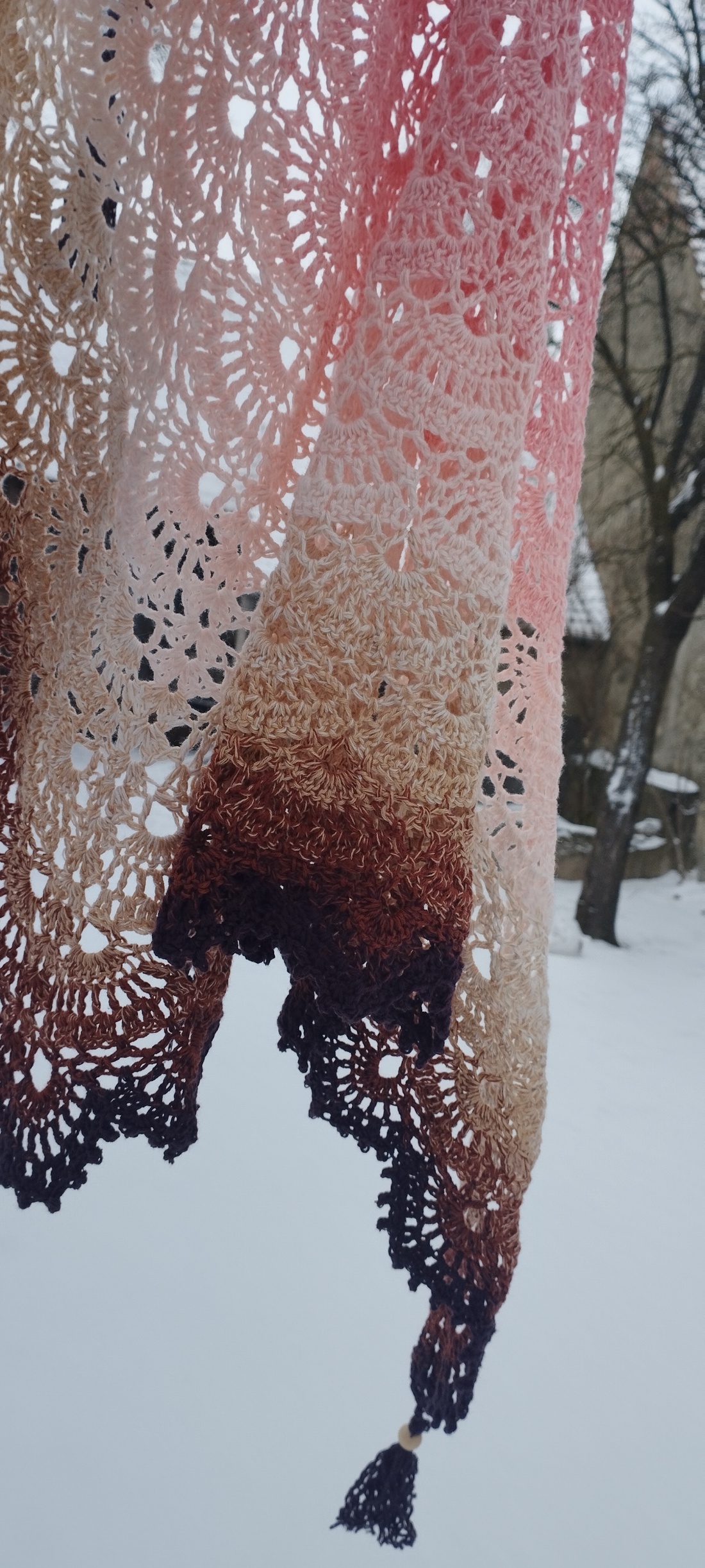 Esarfa crosetata - îmbrăcăminte și modă - eșarfe, pălării, fularuri - șal, eșarfă de cap - Artynos.ro