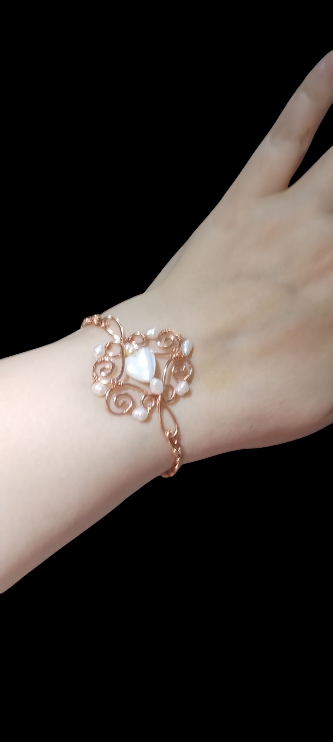 Brățară white ocean - bijuterii - brățări - brățări din perle - Artynos.ro