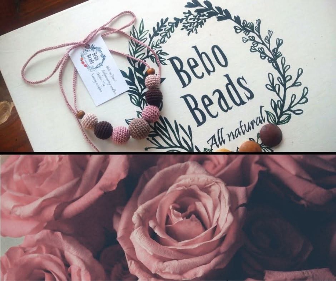 Colier din margele crosetate - bijuterii - coliere - coliere din mărgele - Artynos.ro