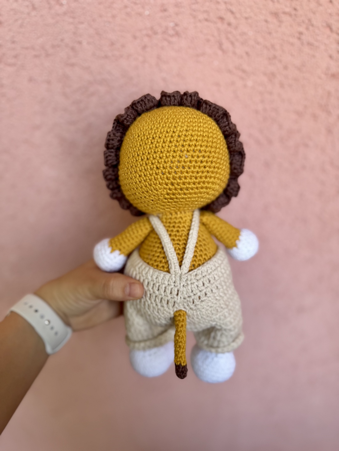 Horgolt oroszlán - jucării și echipamente pentru copii - plușuri - figurine de pluș - Artynos.ro