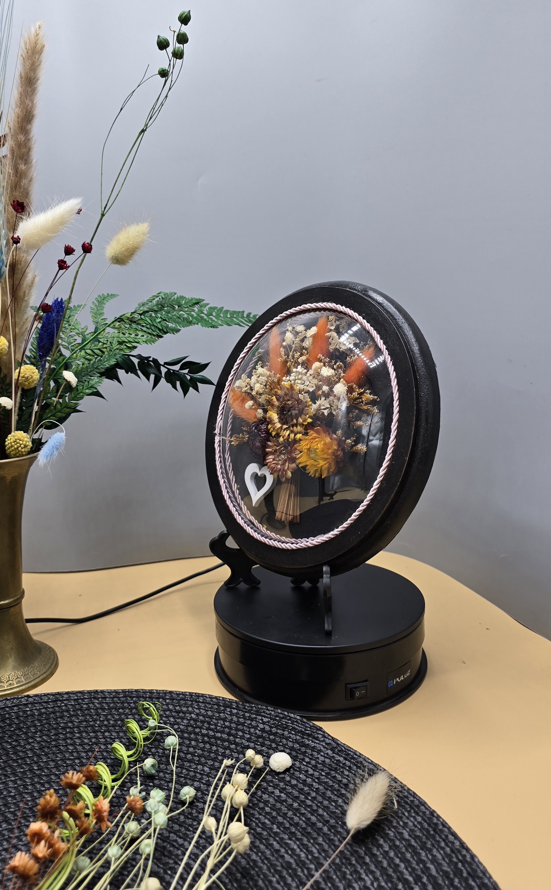 Tablou cu flori naturale conservate - casă & stil de viață - accesorii pentru decorat casa - picturi murale - panouri și tablouri, panouri decorative - Artynos.ro