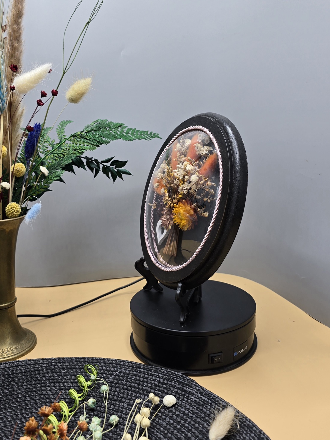 Tablou cu flori naturale conservate - casă & stil de viață - accesorii pentru decorat casa - picturi murale - panouri și tablouri, panouri decorative - Artynos.ro