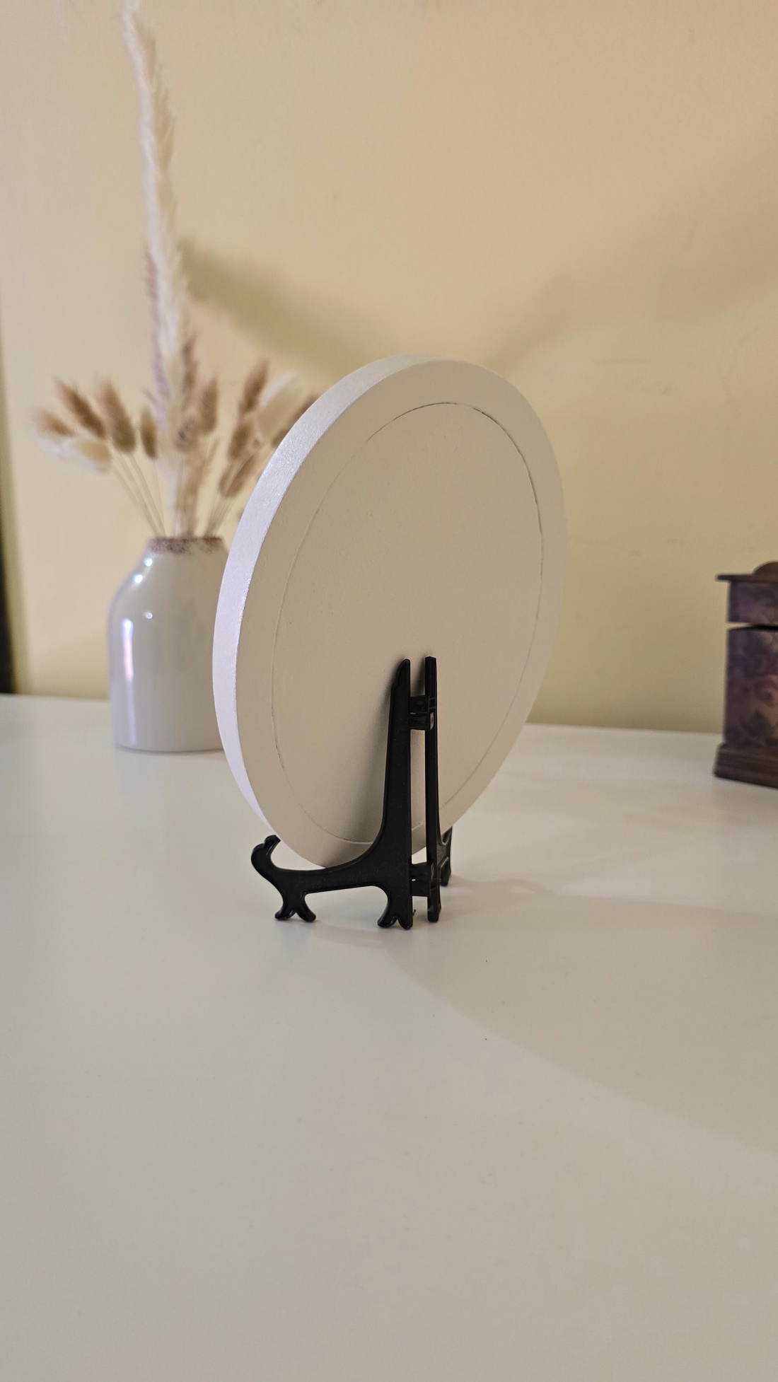 Tablou oval cu flori naturale conservate � eleganță în detalii - casă & stil de viață - decorațiuni de casă - decorațiuni de pereți - decorațiuni cu licheni - Artynos.ro