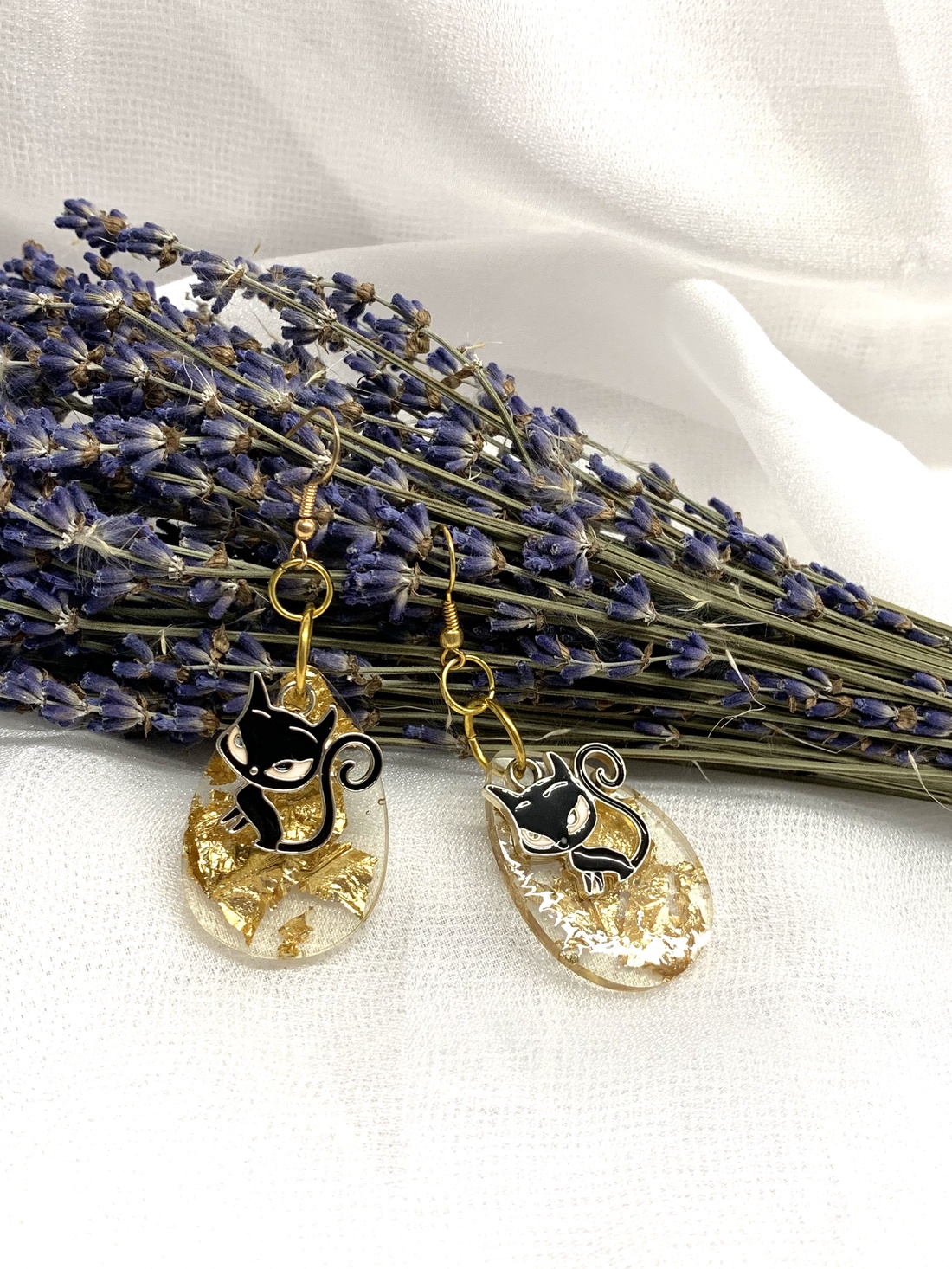 cercei handmade din rasina 00532 -  - Artynos.ro