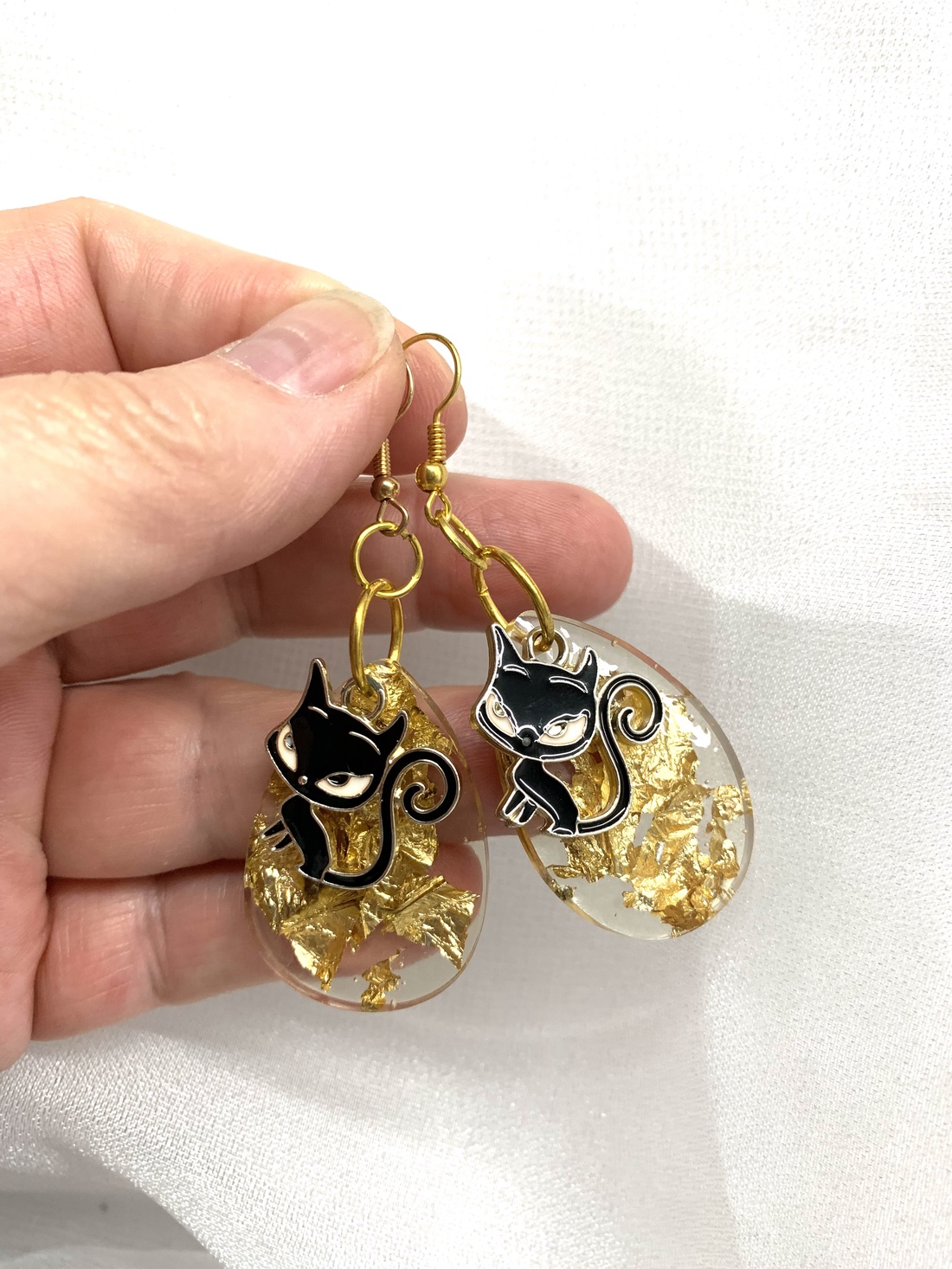 cercei handmade din rasina 00532 -  - Artynos.ro