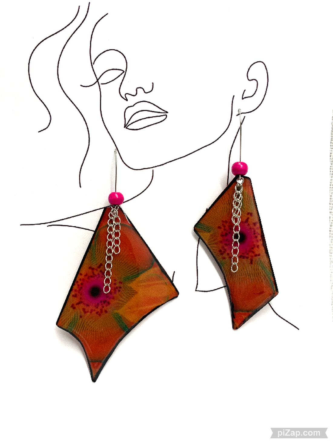 Set bijuterii handmade unicat - din rășină 00558 - - Artynos.ro Set bijuterii handmade unicat - din rășină 00558 - - Artynos.ro
