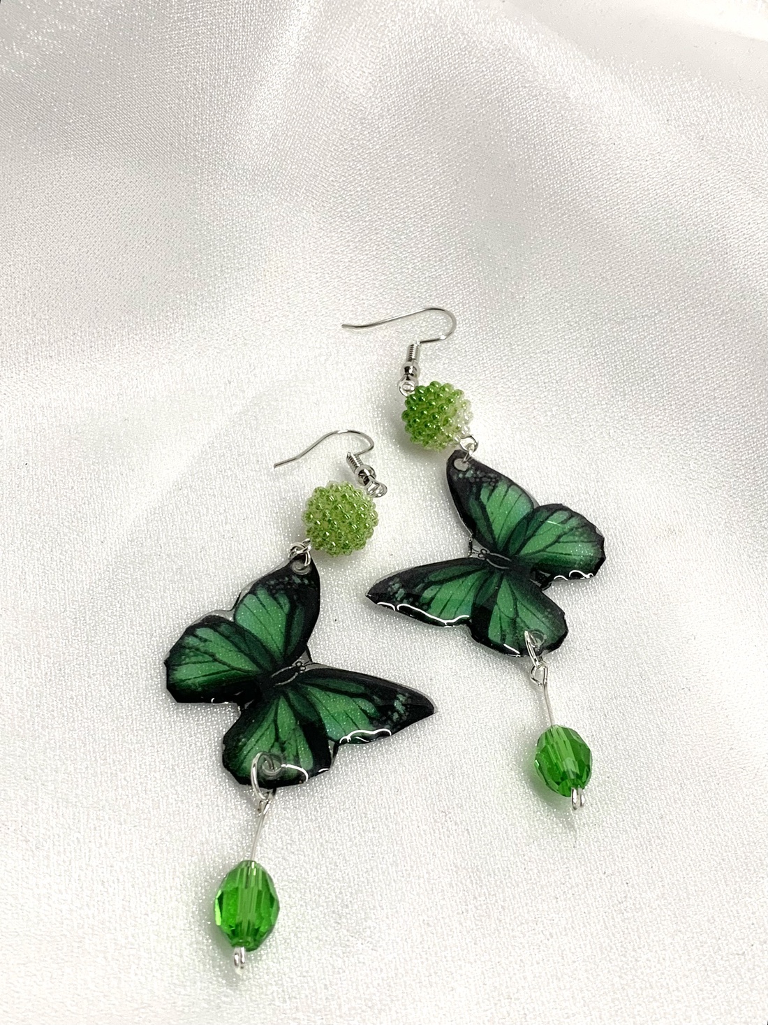  cercei handmade unicat din rasina 00572 - bijuterii - cercei - cercei drop - Artynos.ro