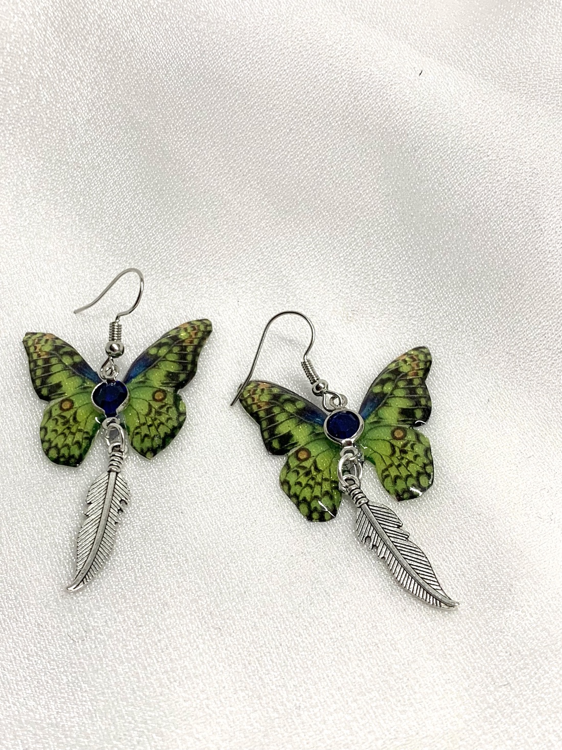 cercei handmade unicat din rasina 00573 - bijuterii - cercei - cercei drop - Artynos.ro
