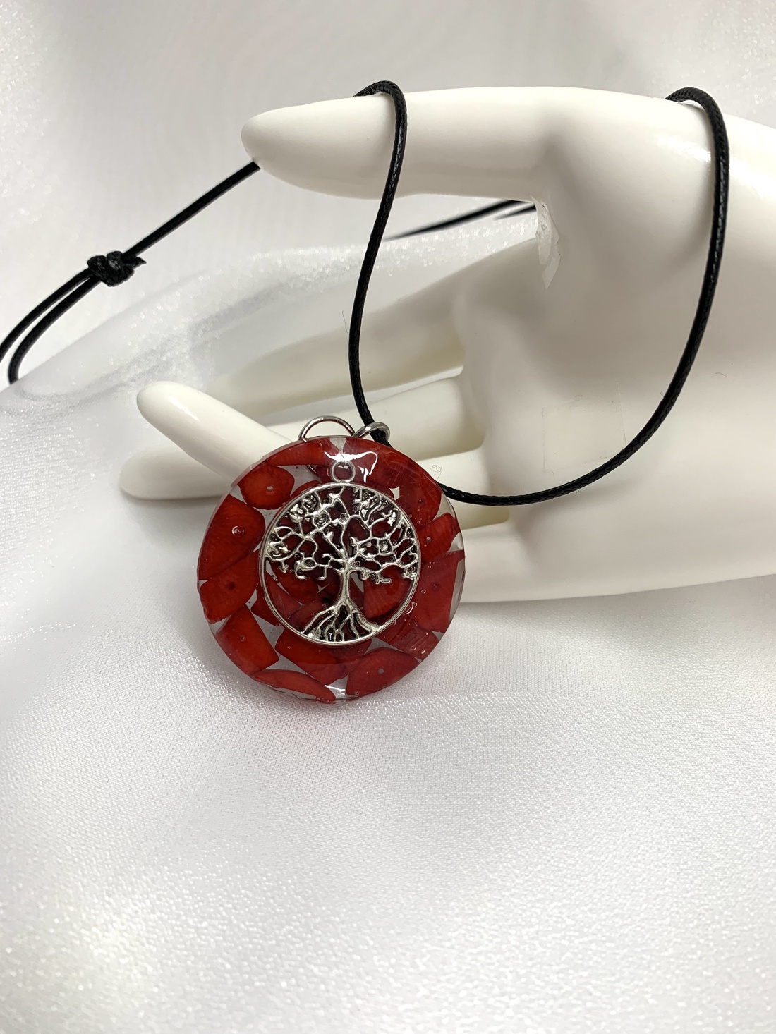 Colier cu pandantiv-talisman si pietre semipretioase 00809 - - Artynos.ro Colier cu pandantiv-talisman si pietre semipretioase 00809 - - Artynos.ro