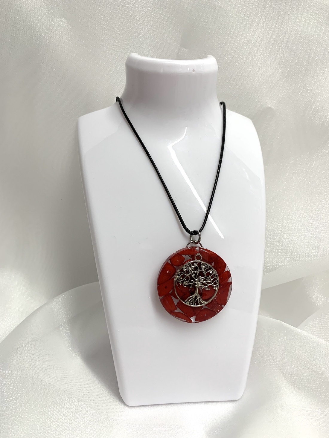 Colier cu pandantiv-talisman si pietre semipretioase 00809 - - Artynos.ro Colier cu pandantiv-talisman si pietre semipretioase 00809 - - Artynos.ro
