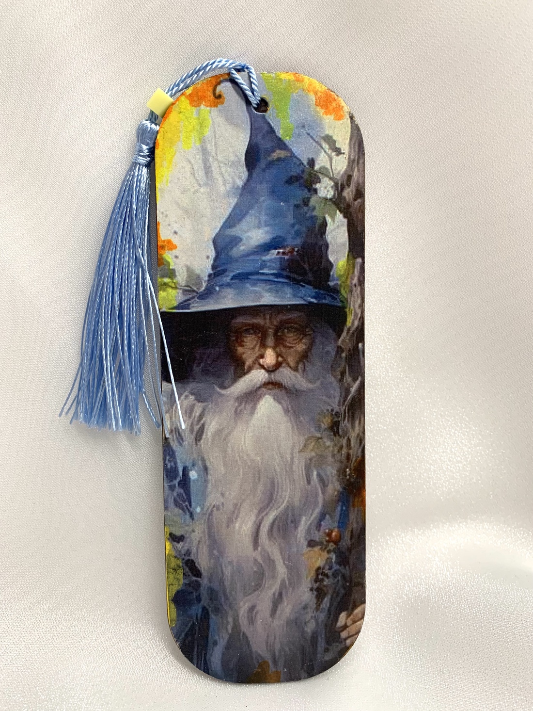 Semn de carte din lemn, decorat manual 00854 - cărți și creații cu tematică muzicală, cadouri - semn de carte - Artynos.ro