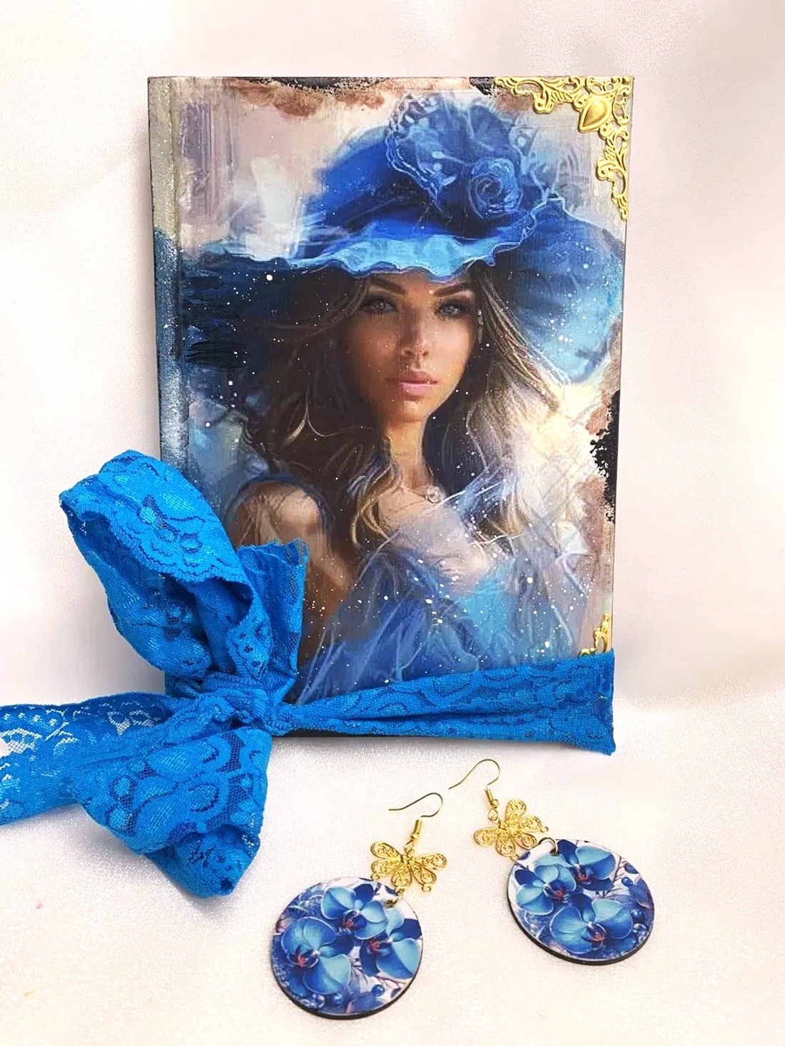 Agenda handmade unicat +cercei - casă & stil de viață - papetărie de hârtie - caiete și jurnal - Artynos.ro Agenda handmade unicat +cercei - casă & stil de viață - papetărie de hârtie - caiete și jurnal - Artynos.ro