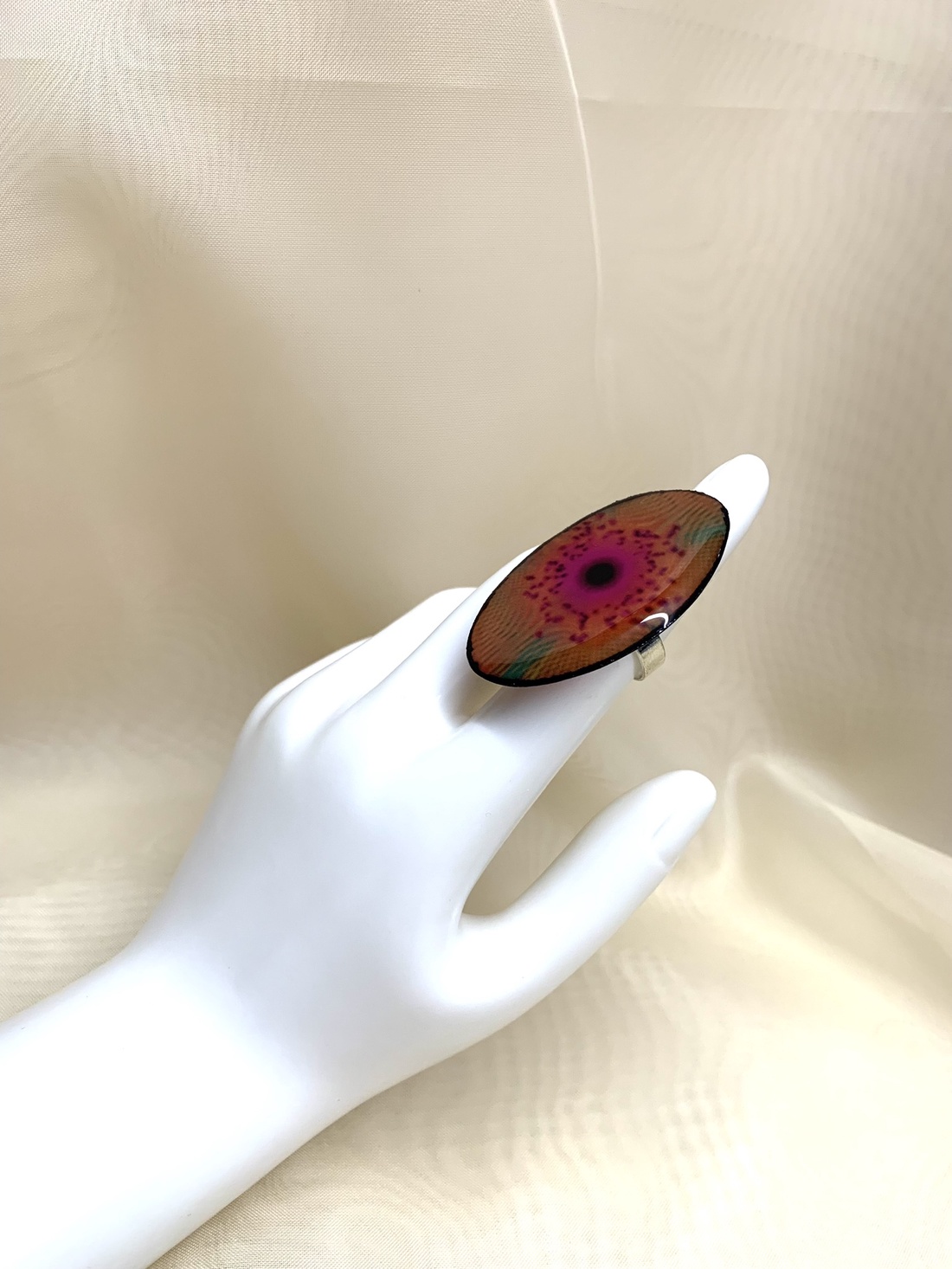 Set bijuterii handmade unicat - din rășină 00558 - bijuterii - seturi de bijuterii - Artynos.ro