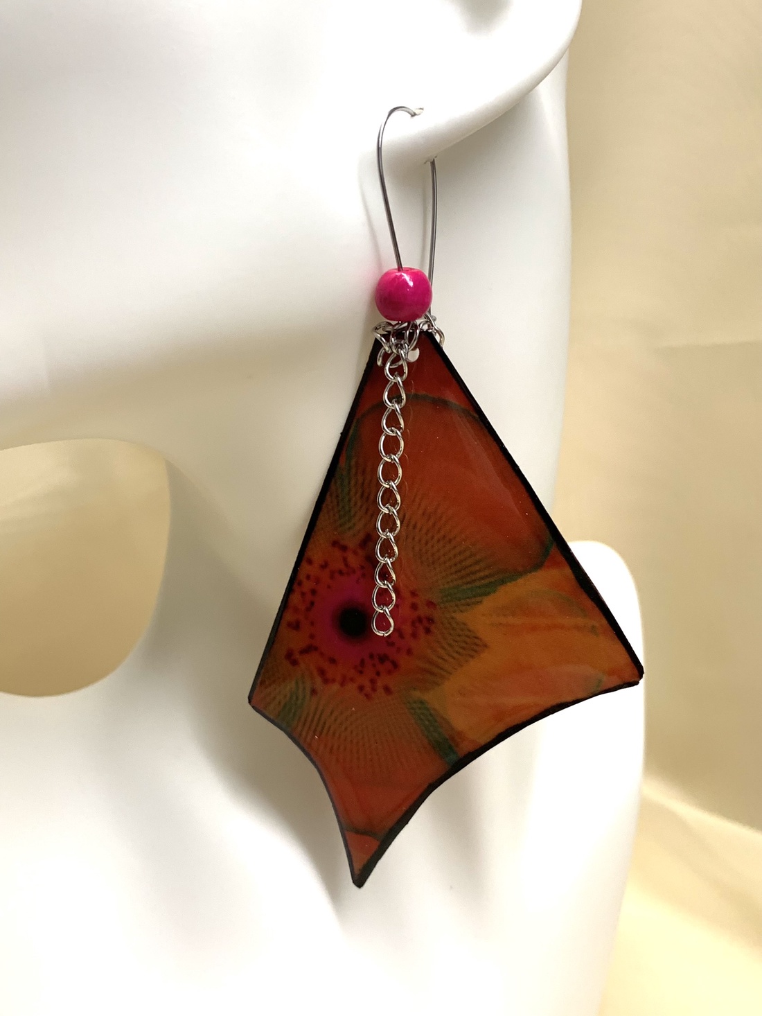 Set bijuterii handmade unicat - din rășină 00558 - bijuterii - seturi de bijuterii - Artynos.ro