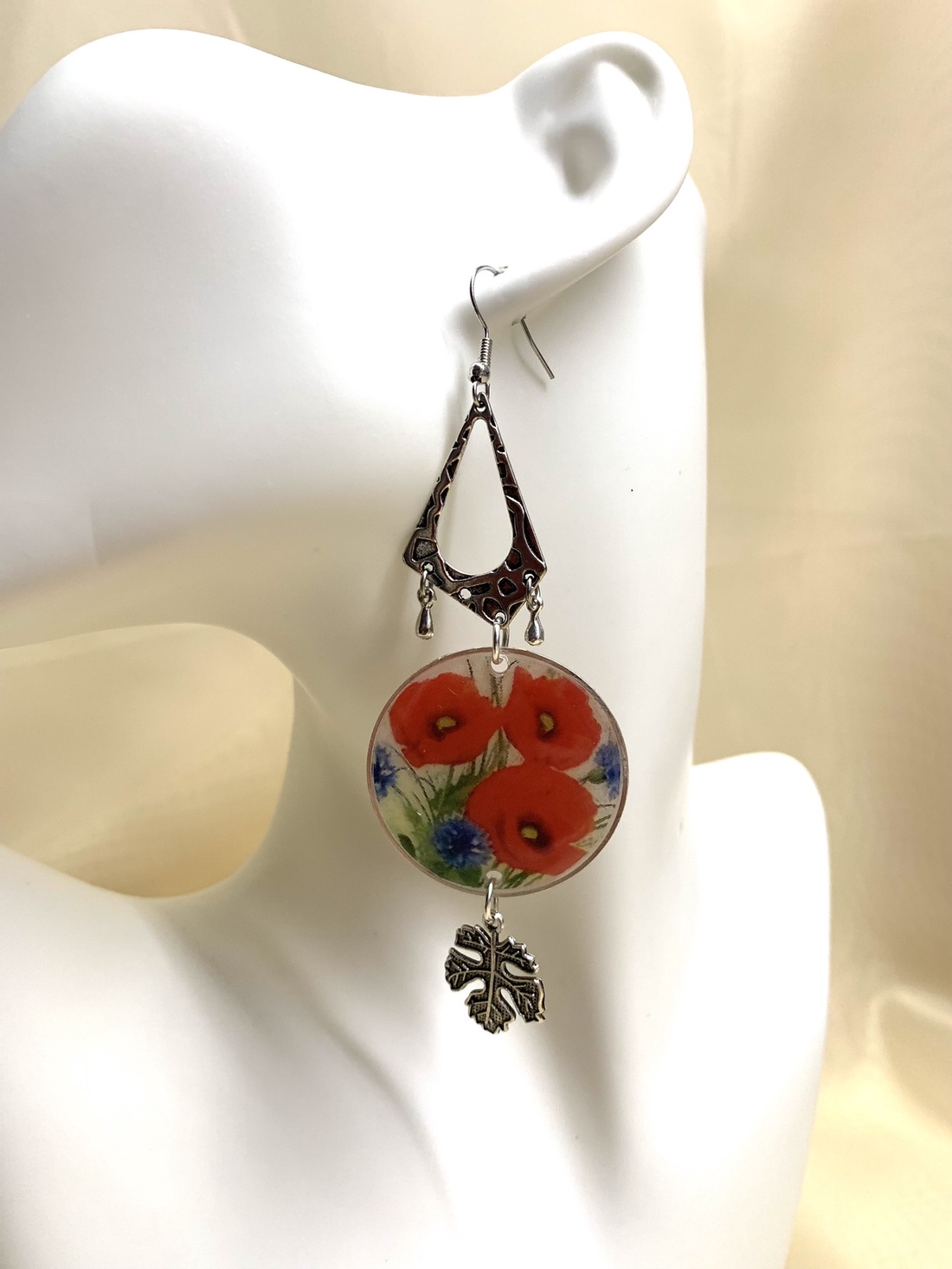 Set bijuterii handmade unicat din rășină 00507 - bijuterii - seturi de bijuterii - Artynos.ro