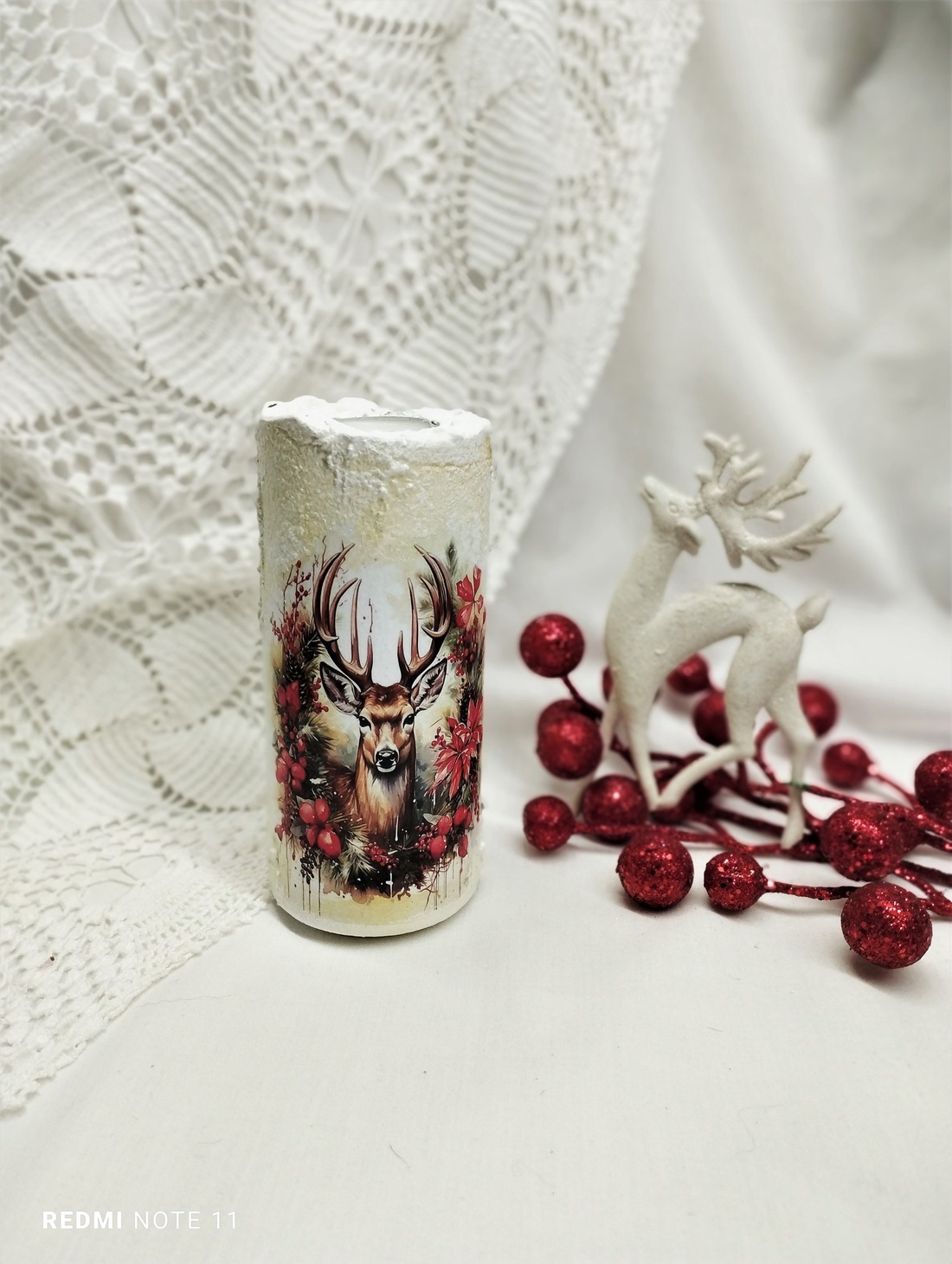 Suport lumanare decorat manual 01109 -  - Artynos.ro