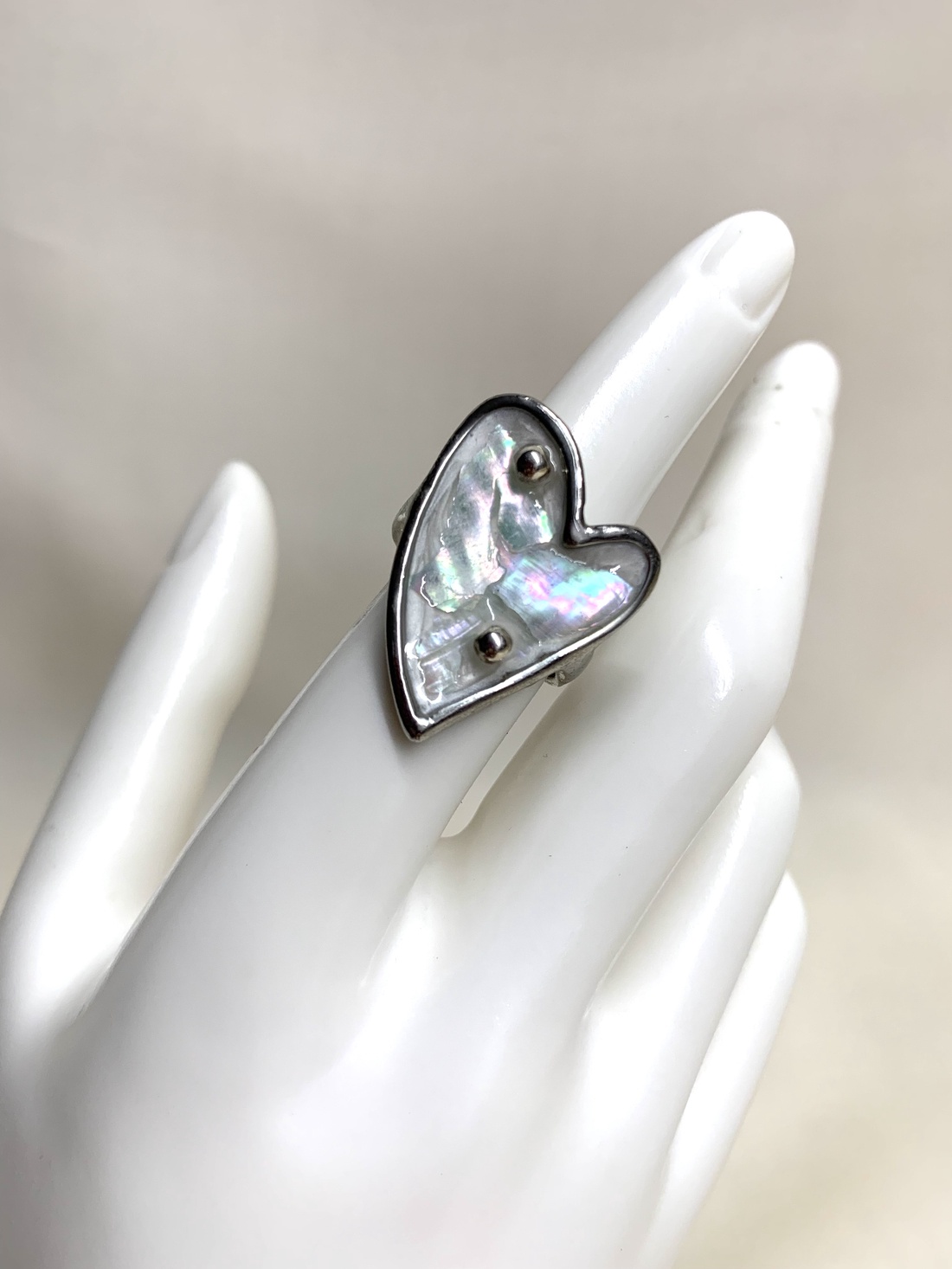 Inel cu scoici veritabile Abalone (Paua) 01169 - bijuterii - inele - inele cu figurine - Artynos.ro