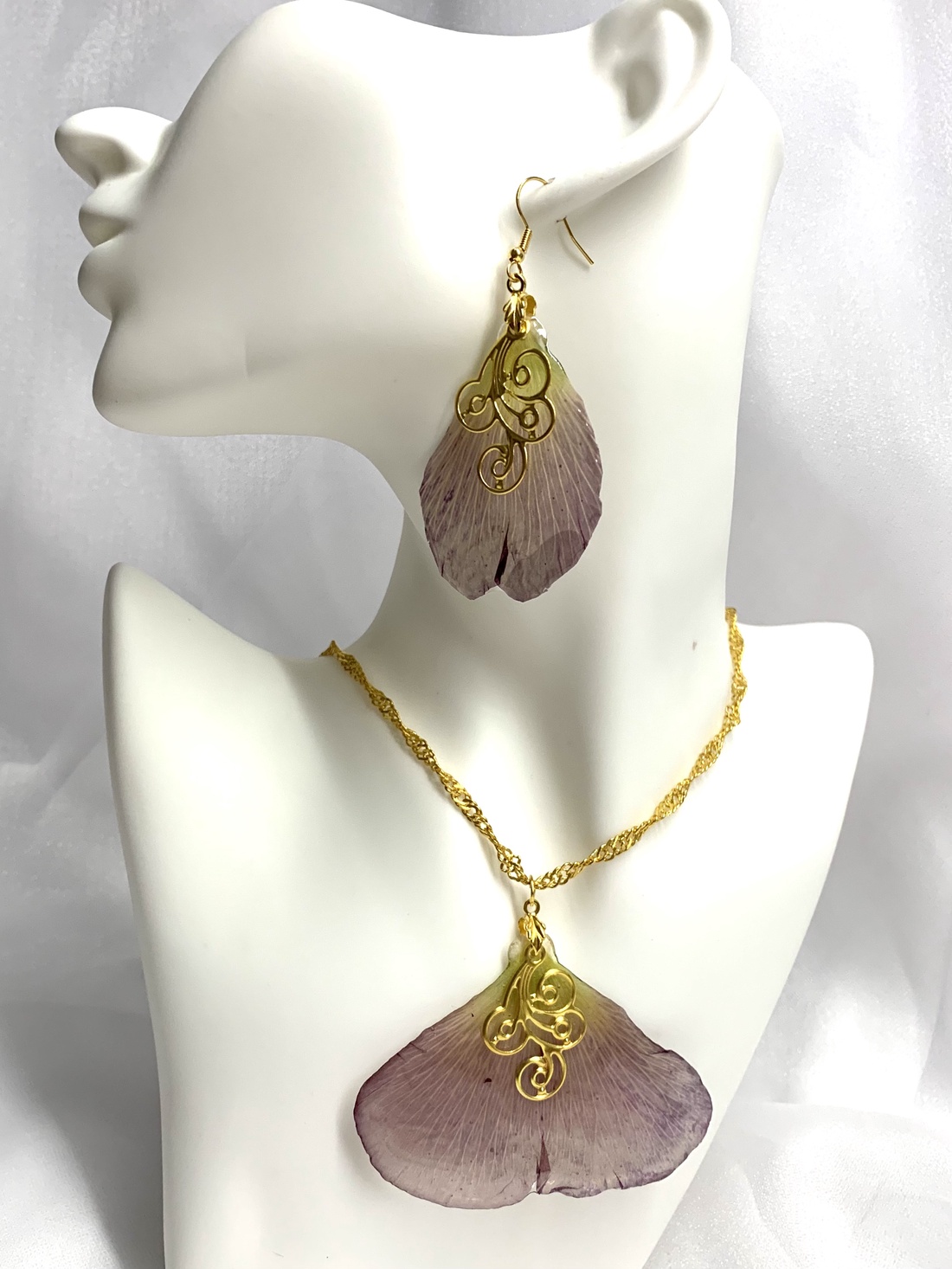 Set bijuterii cu Trandafiri 01201 -  - Artynos.ro