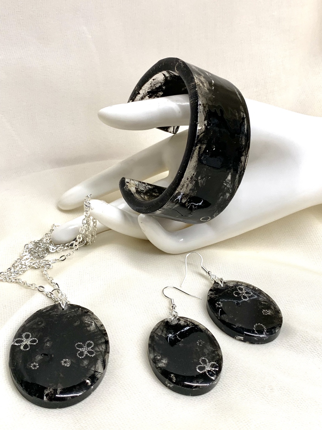  set bijuterii   01222  - accesorii nuntă - bijuterii mireasă - set bijuterii de mireasă - Artynos.ro