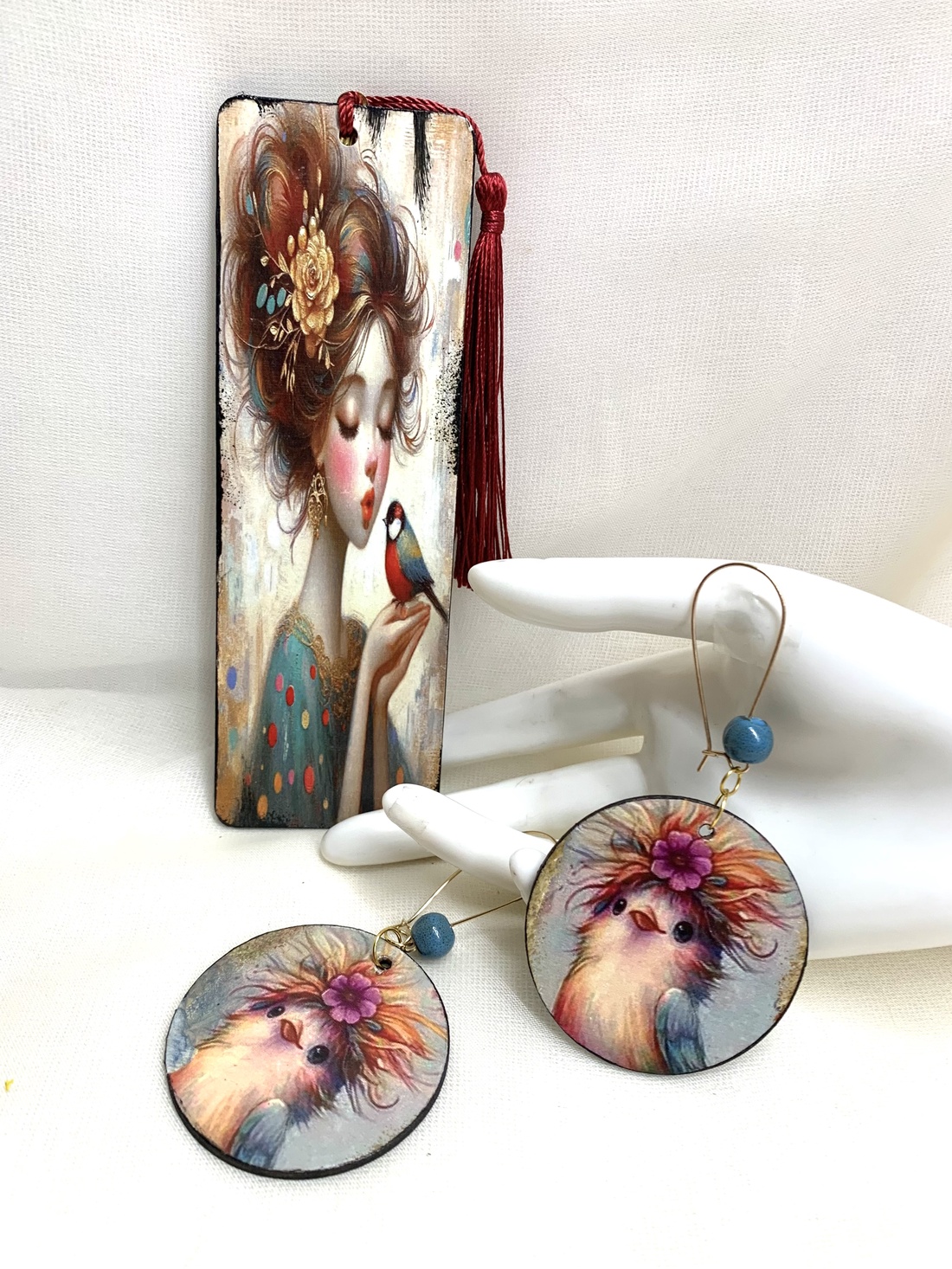 Cutie bijuterii -set cadou femei 01260 - bijuterii - suporturi și cutii de bijuterii - cutii de bijuterii - Artynos.ro