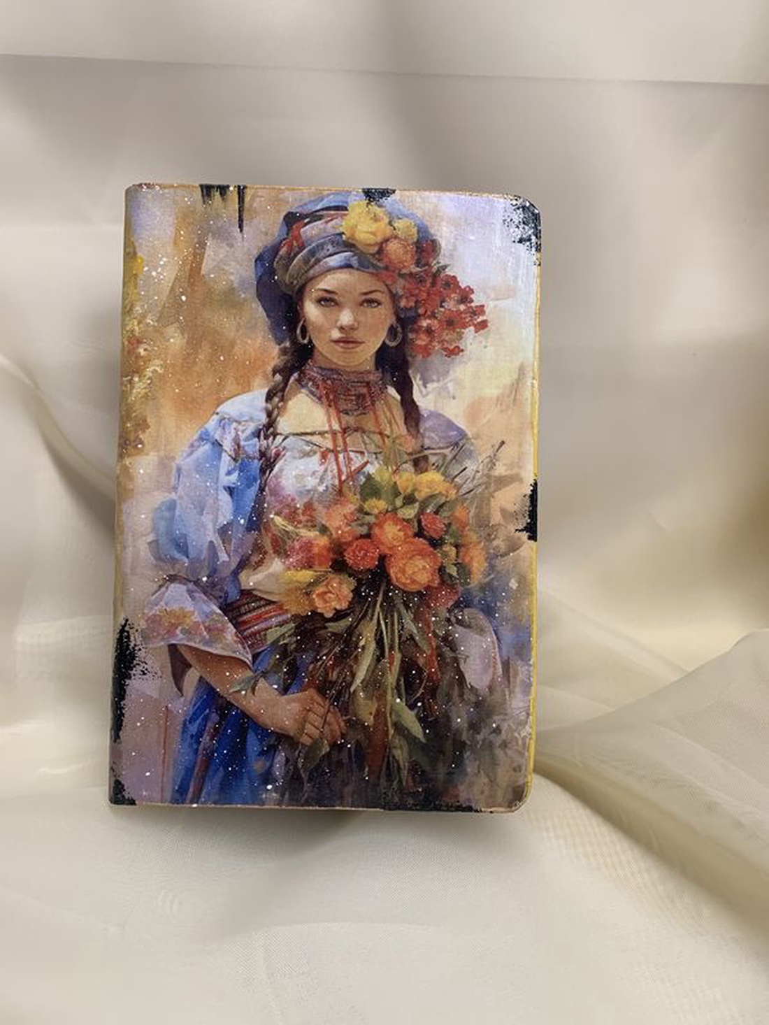 Cutie - caseta de bijuterii decorata manual 01278 - casă & stil de viață - seturi de cadou - Artynos.ro