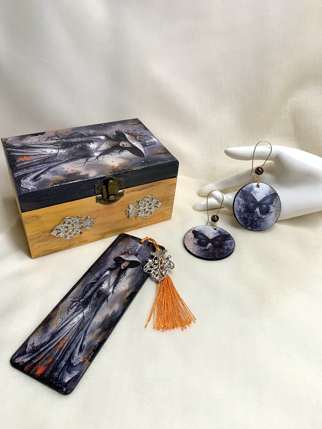 Cutie bijuterii -set cadou femei 01280 - casă & stil de viață - set de cadou - Artynos.ro