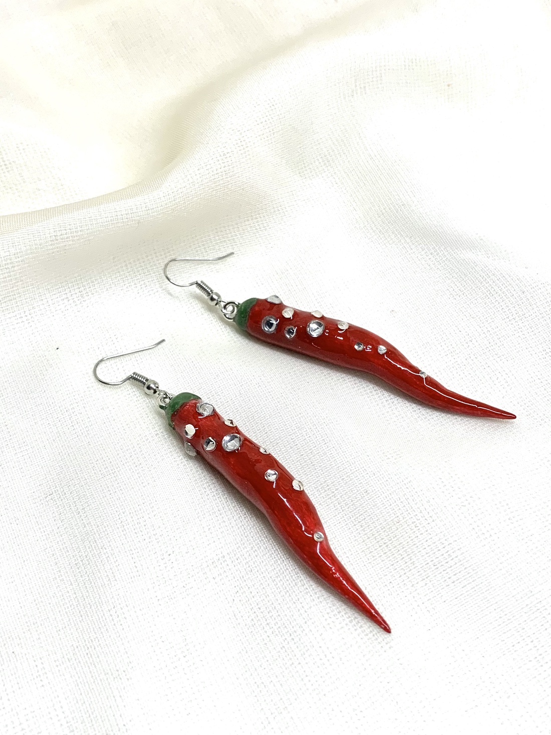 cercei pictati manual 01299 - bijuterii - cercei - cercei cu figurine - Artynos.ro