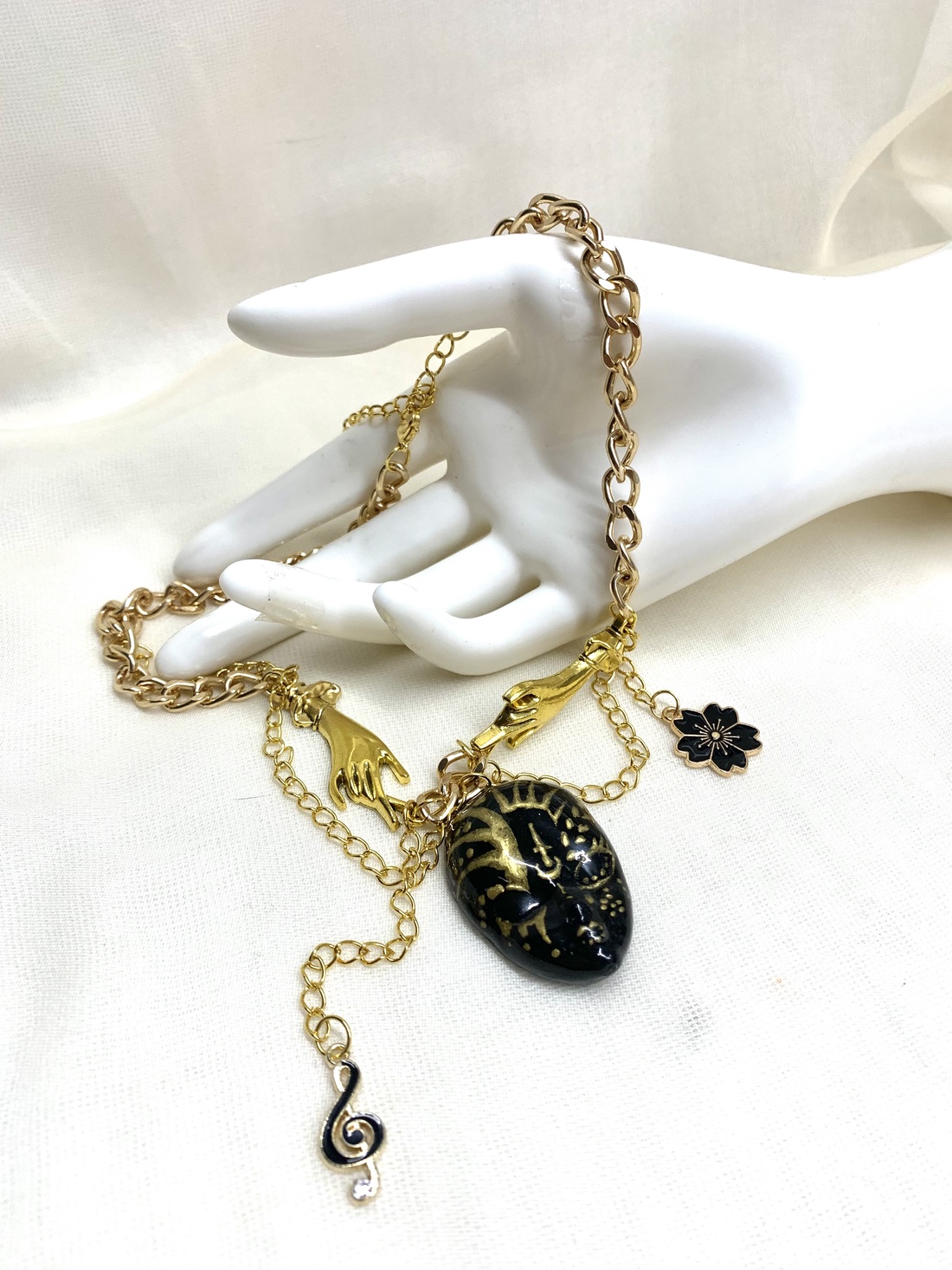  colier cu pandnativ -cadouri femei 01310 - bijuterii - coliere - coliere cu pandative - Artynos.ro