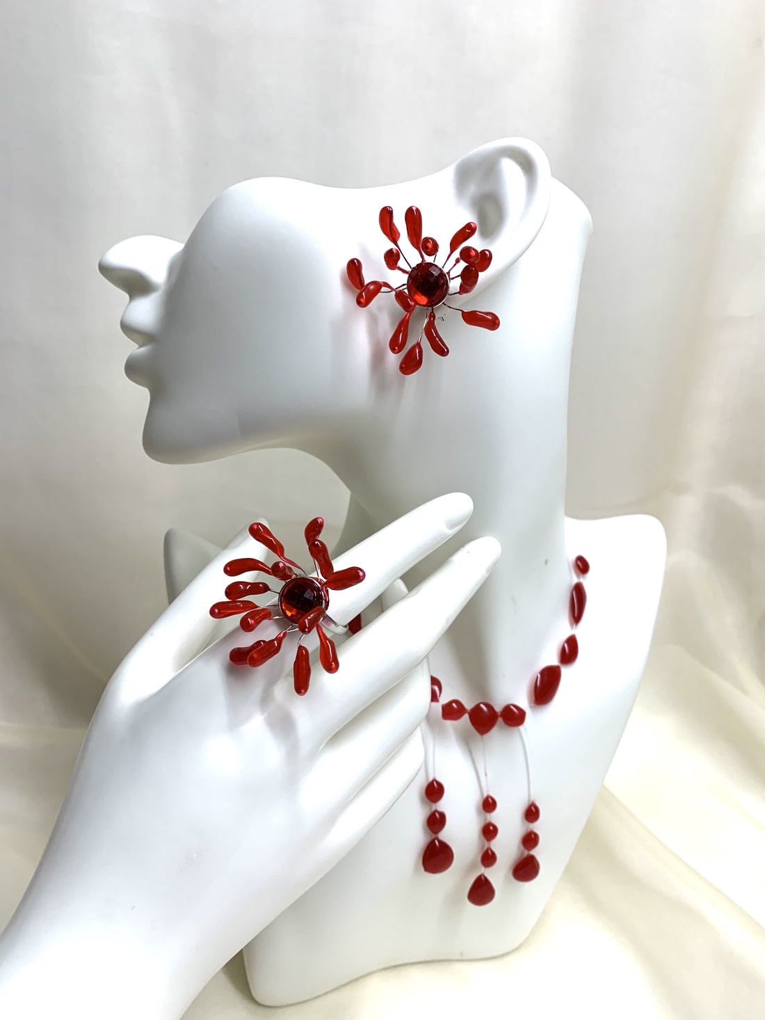  Set bijuterii ,,Rain drops,, 01336  - bijuterii - seturi de bijuterii - Artynos.ro