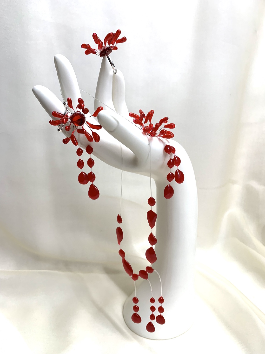  Set bijuterii ,,Rain drops,, 01336  - bijuterii - seturi de bijuterii - Artynos.ro