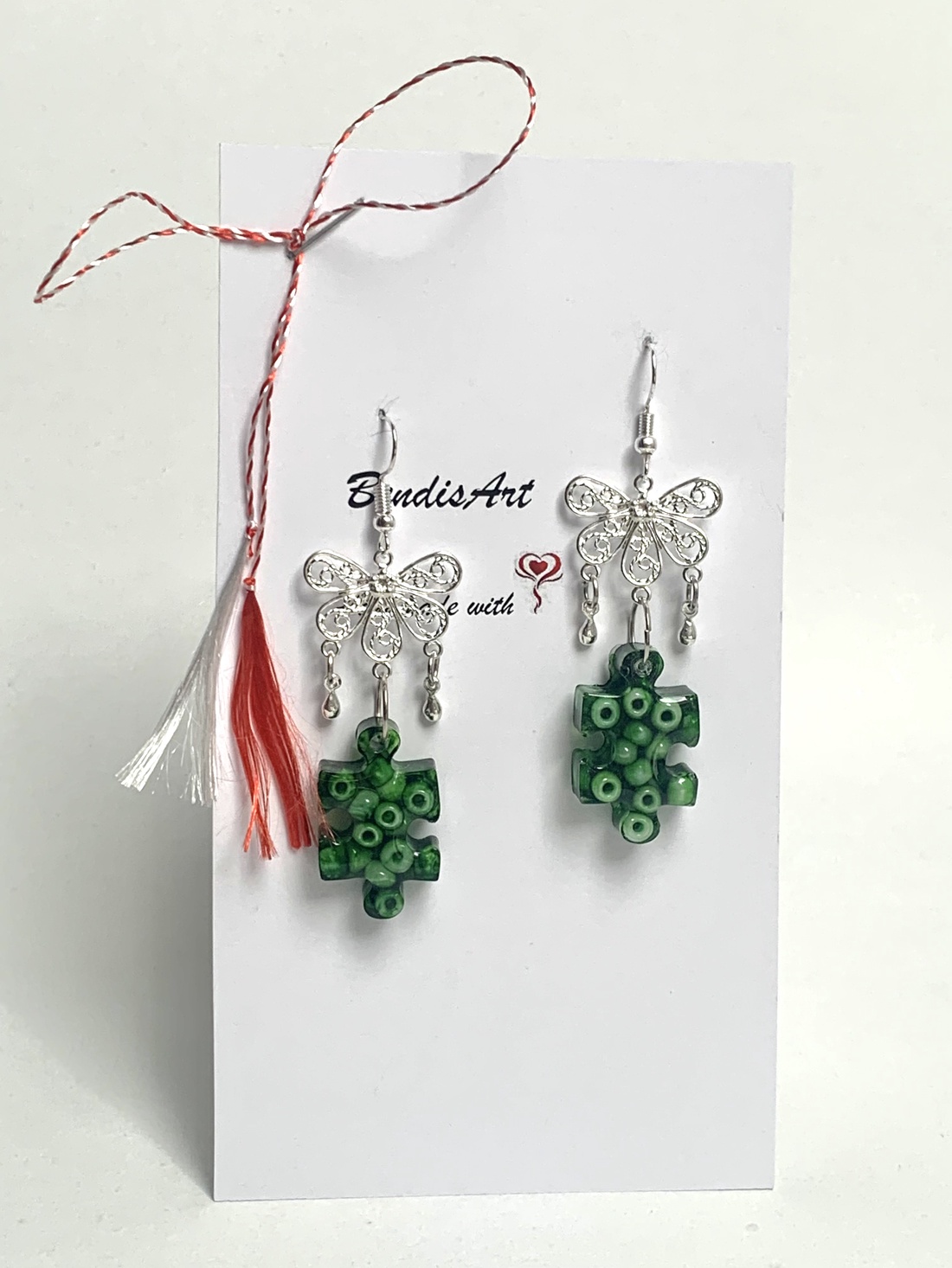   cercei -cadouri femei 01348 - bijuterii - cercei - cercei din rășină - Artynos.ro