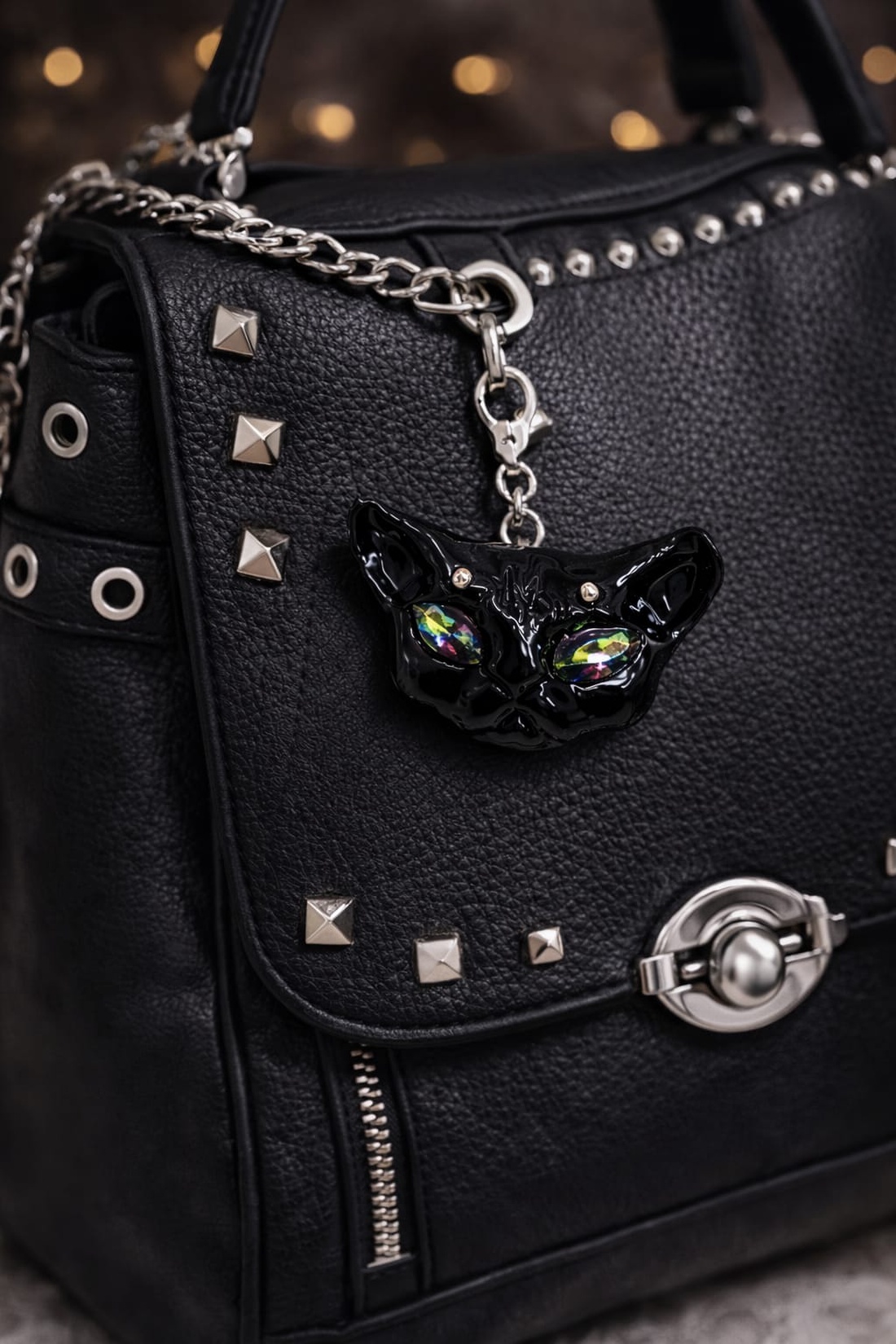 Broșă -pisică-cadouri femei 01305 - bijuterii - broșe - Artynos.ro