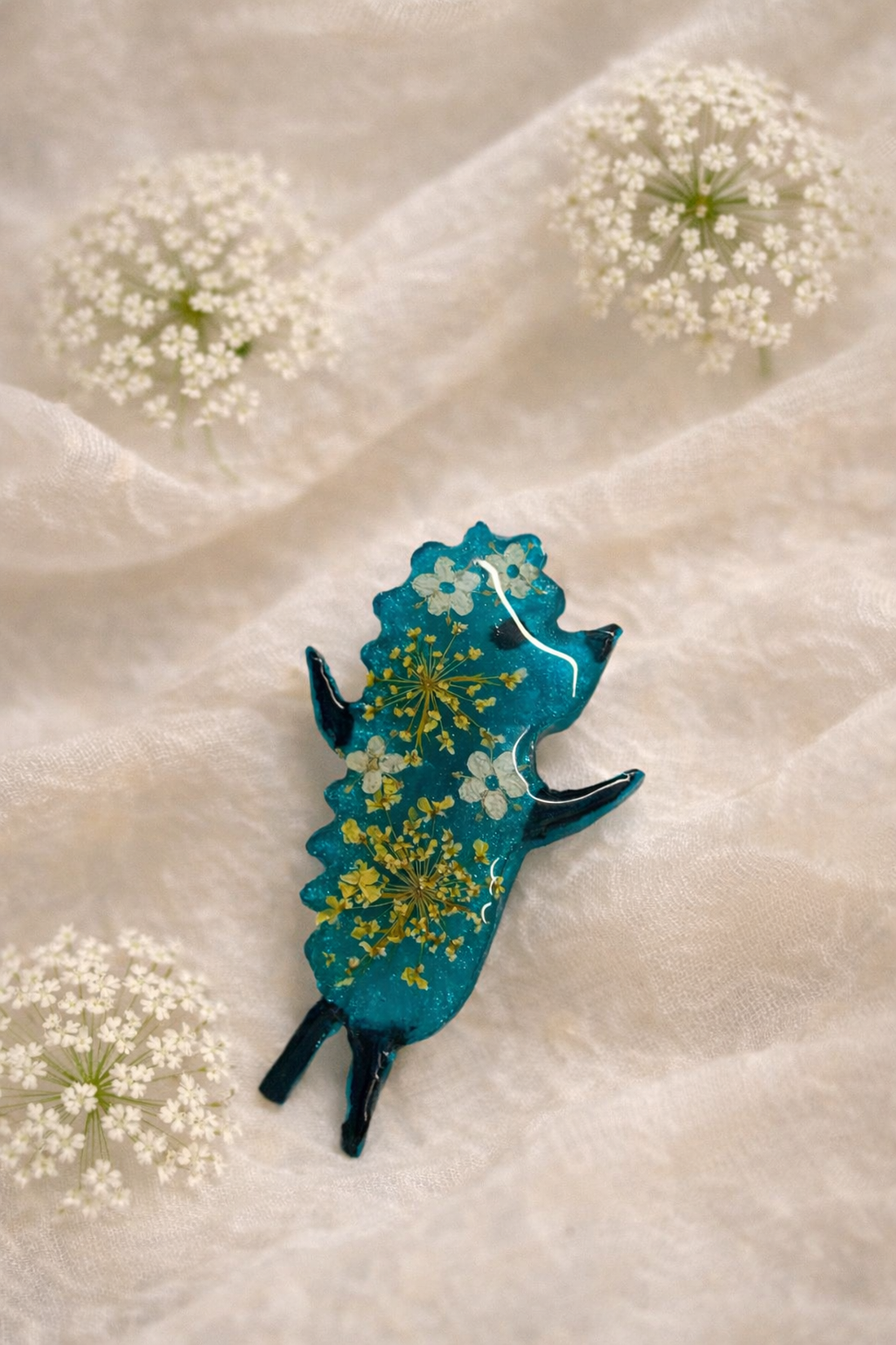 Broșă- arici 00878 - bijuterii - broșe - Artynos.ro